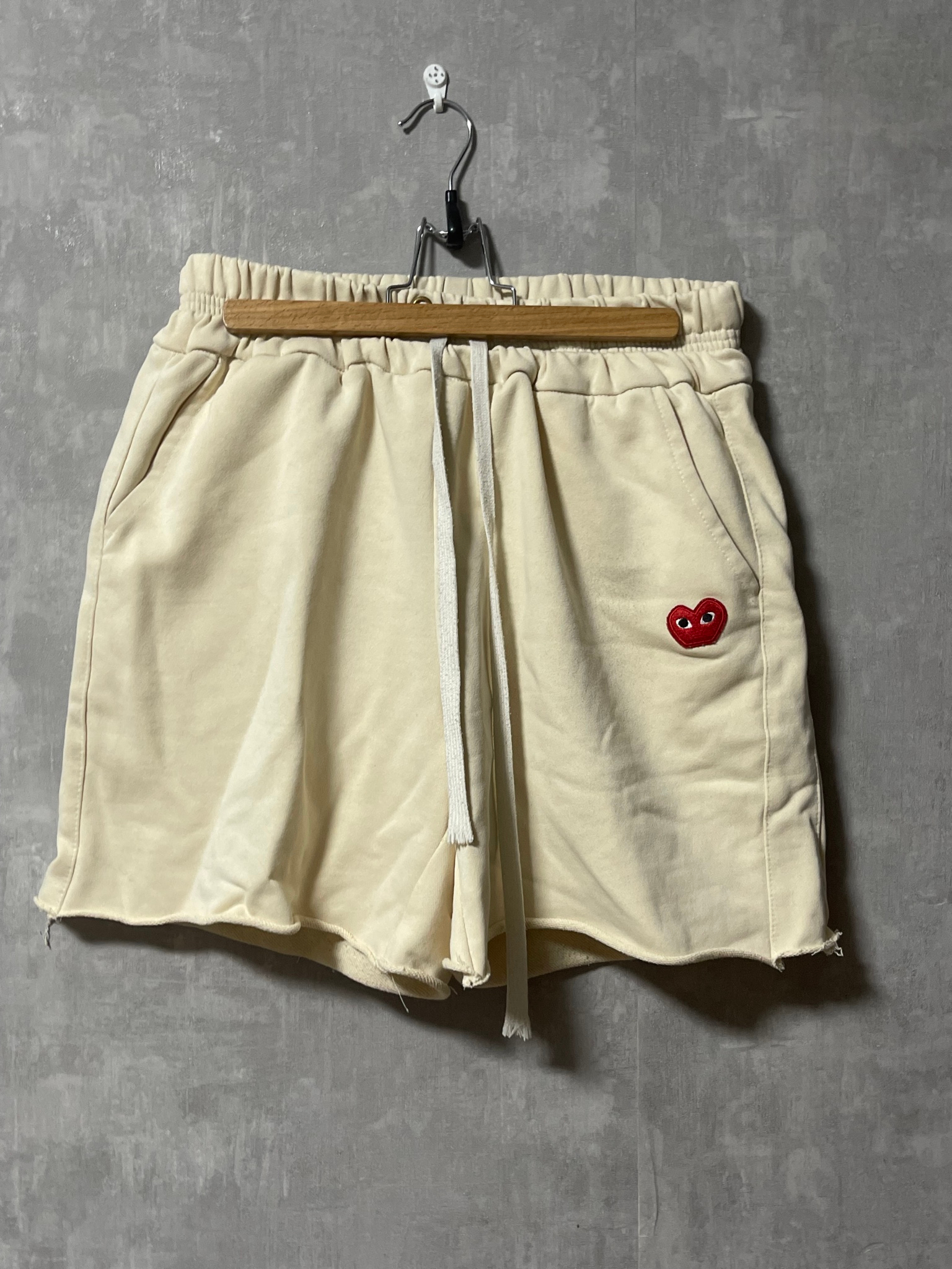 CDG Play x ROOEOO Oversized loose shorts, миниатюра 1