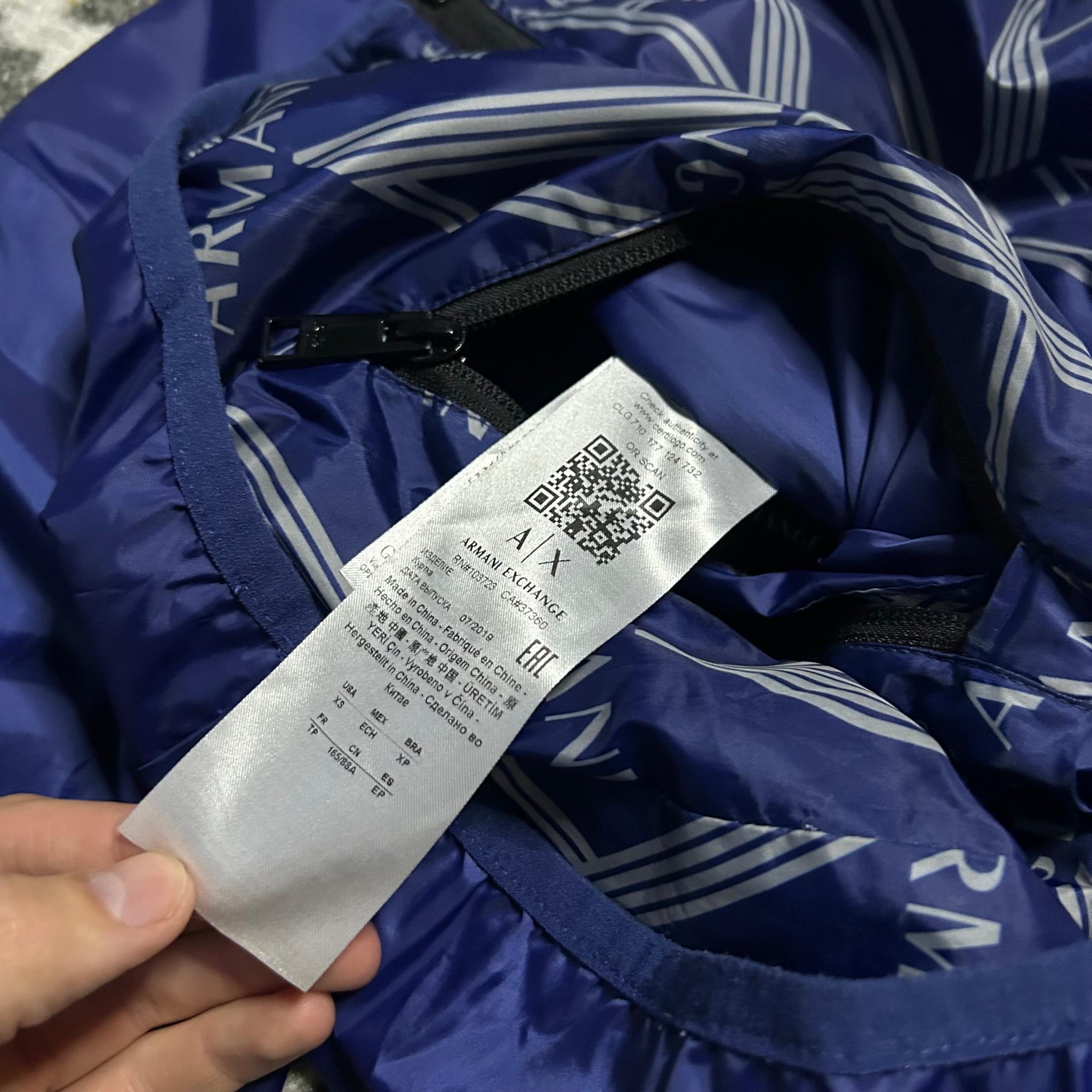 Armani Exchange Бомбер, миниатюра 6