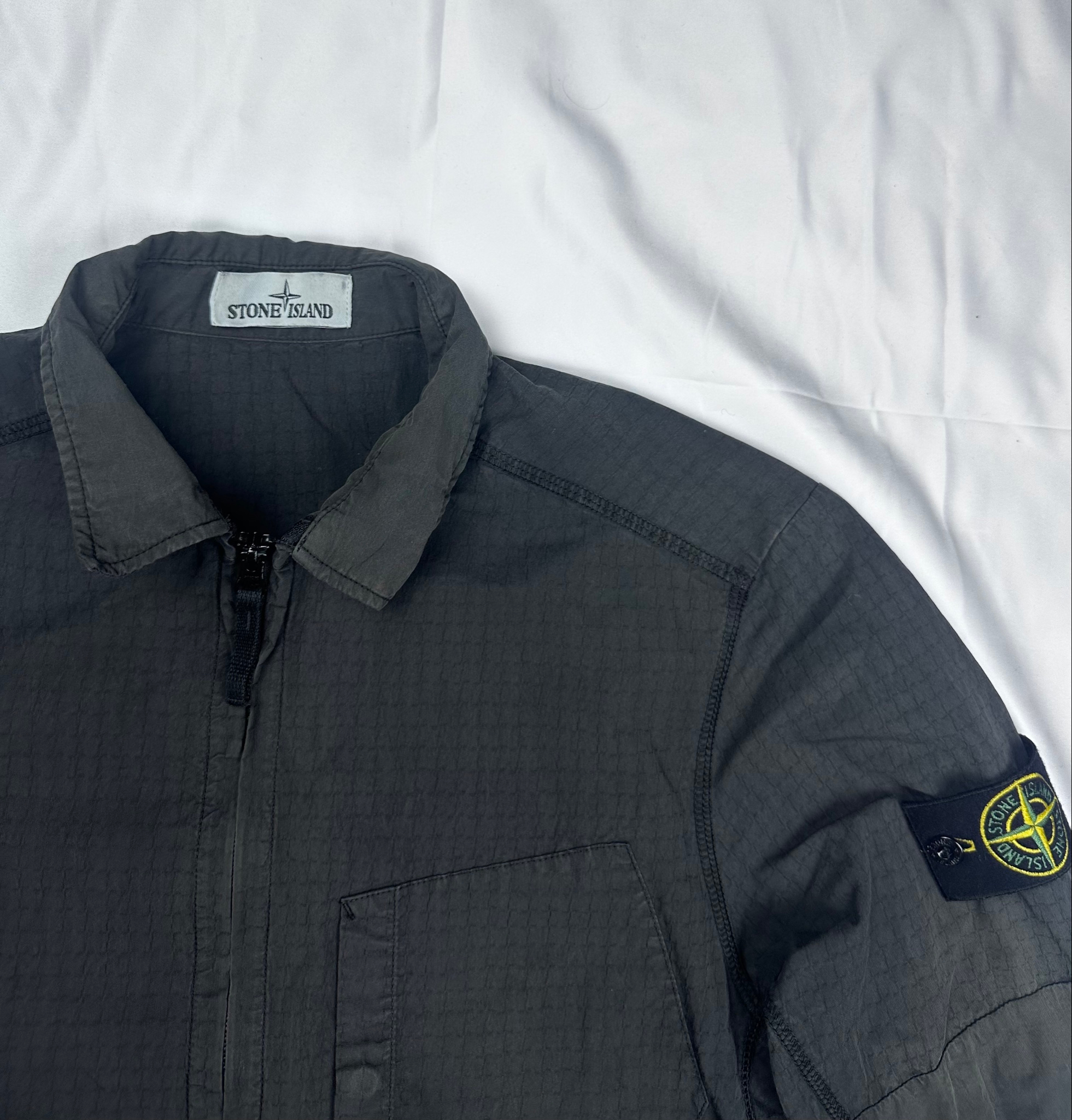 Stone Island Overshirt Gray, миниатюра 1