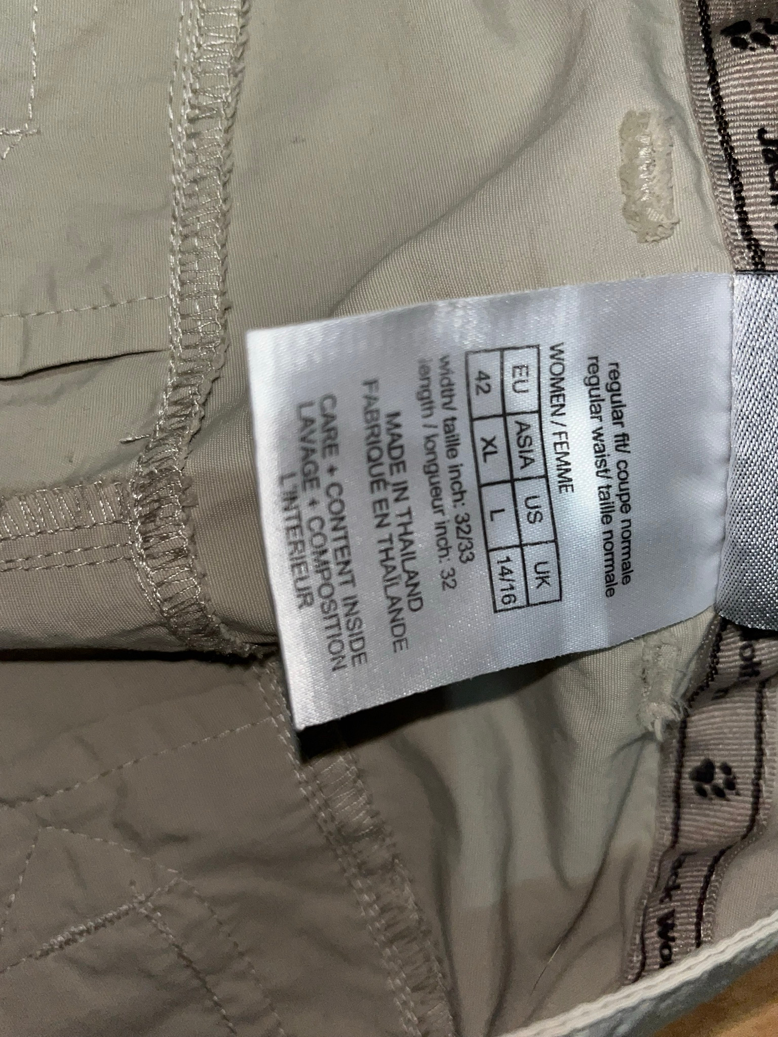 Jack Wolfskin LADAKH ZIP OFF PANTS, миниатюра 3