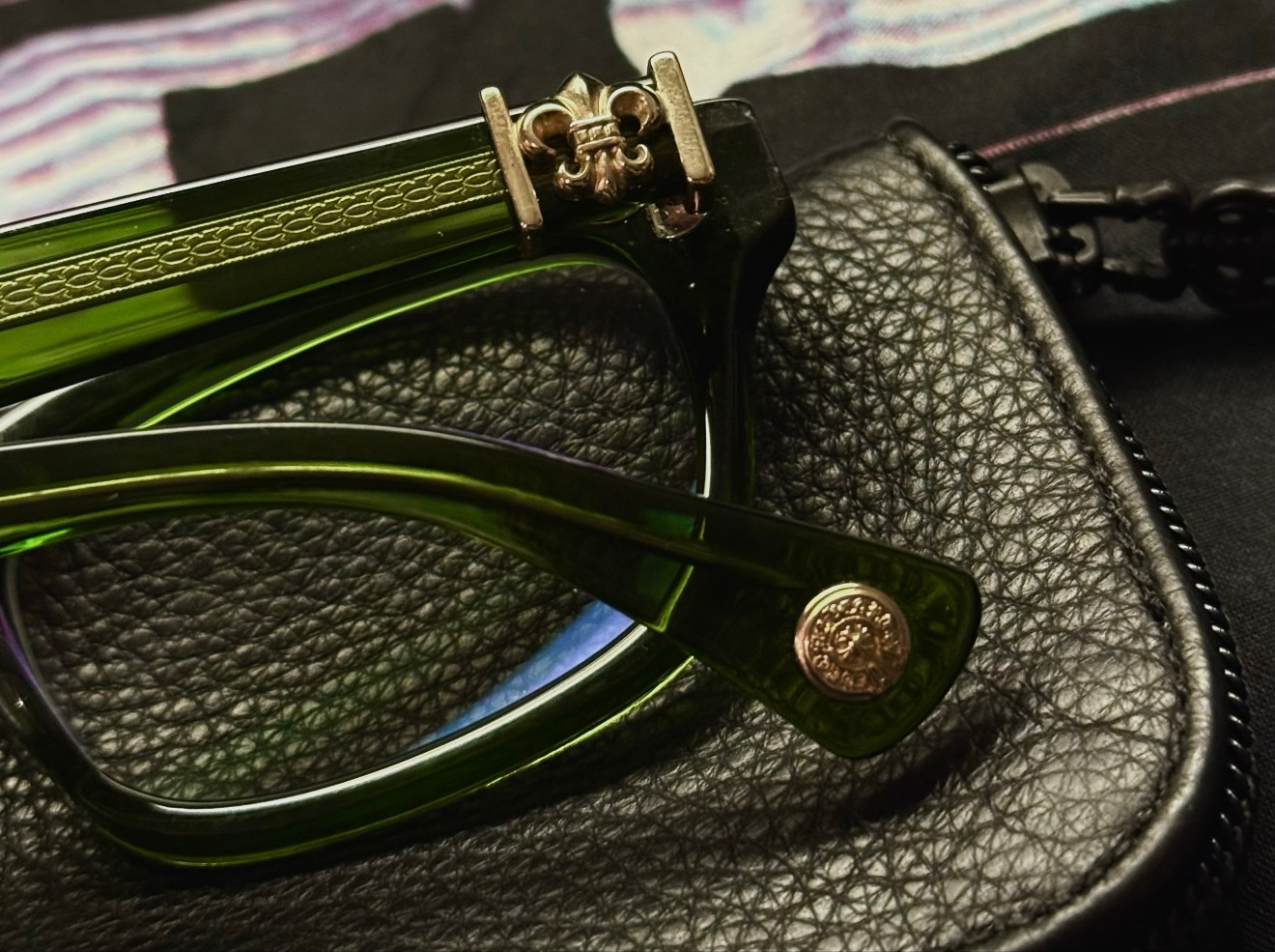 Chrome Hearts Gittin Any A 22k Gold In Green, миниатюра 4