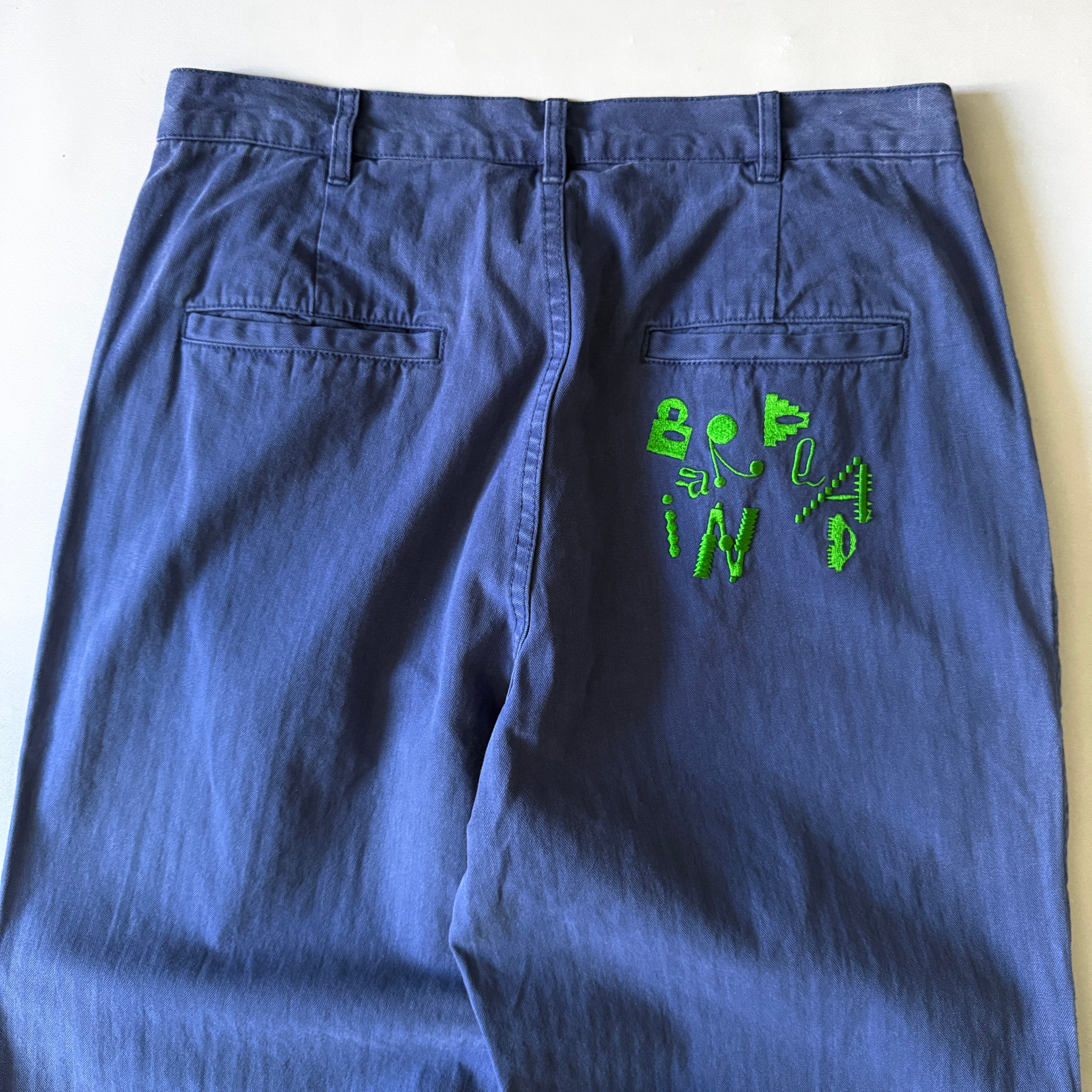 Brain Dead Gastro Pigment Dyed Herringbone Pants, миниатюра 5