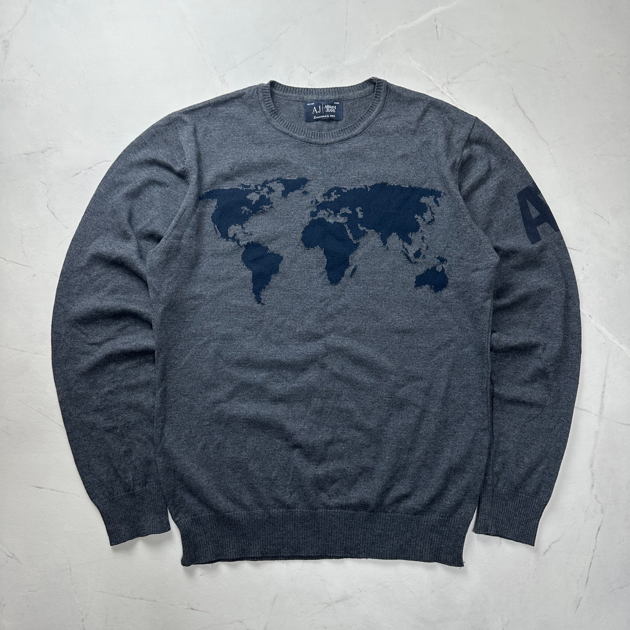 Armani Jeans Map jumper, миниатюра 2
