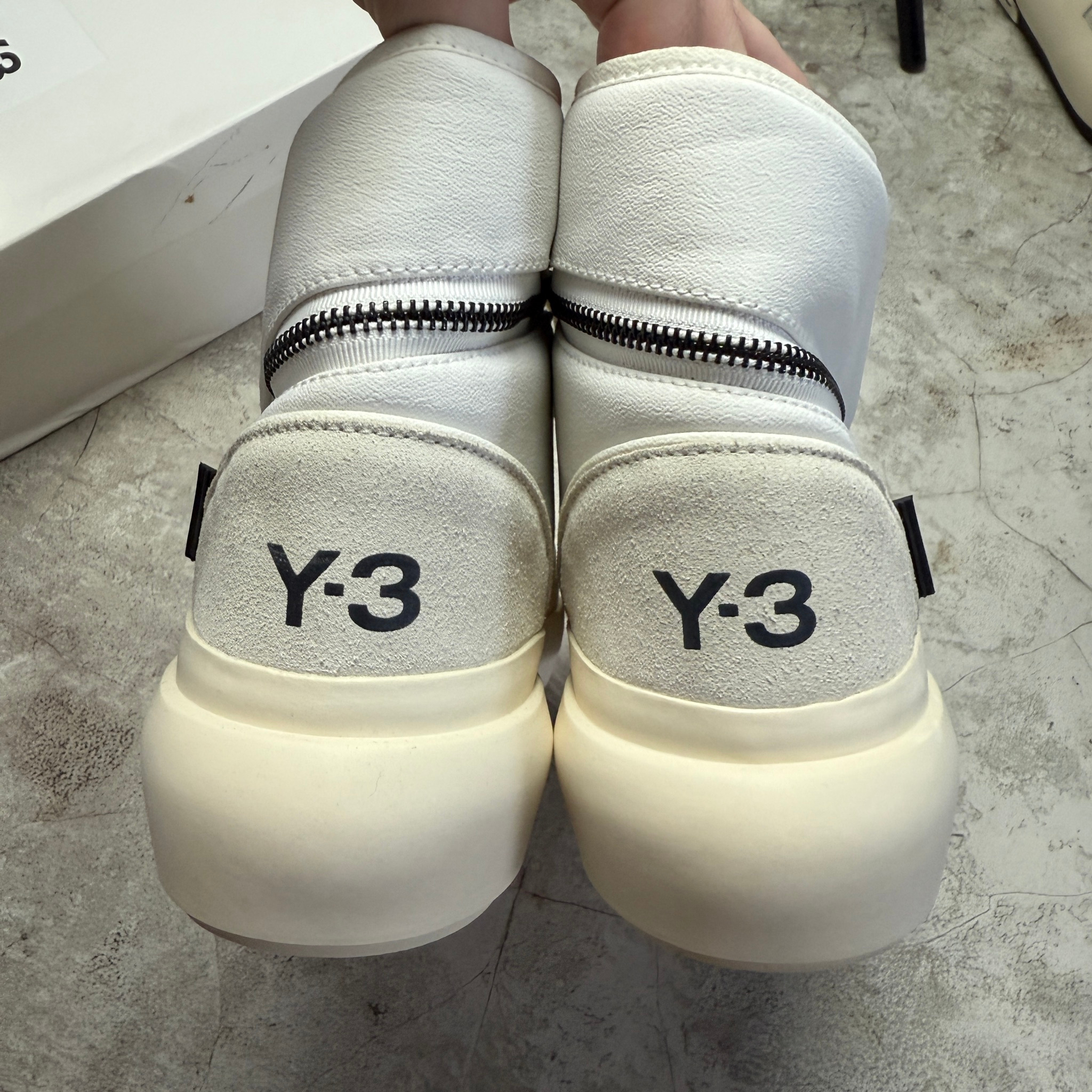 Y-3 x Adidas Yohji Yamamoto Court Zip High, миниатюра 5