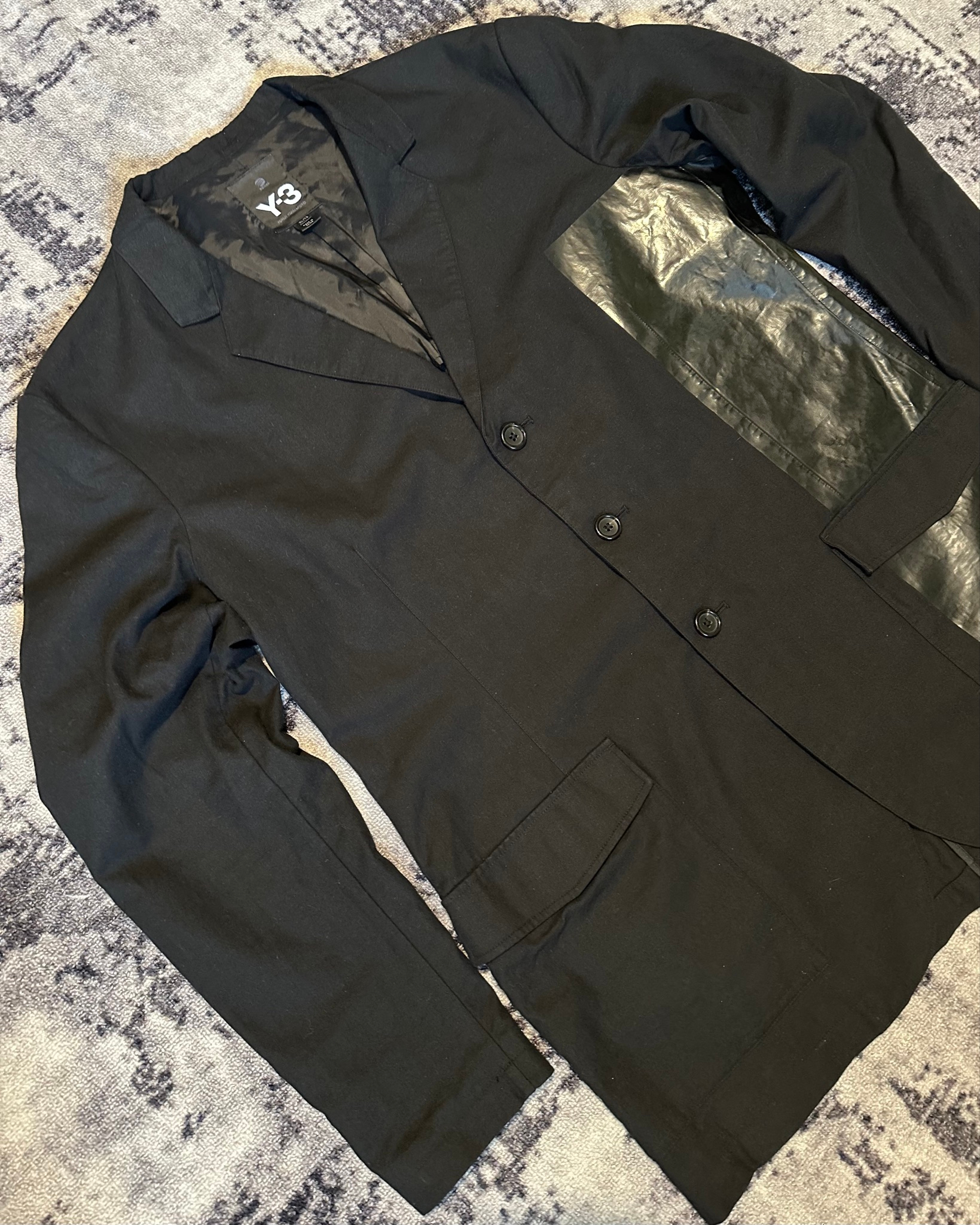 Adidas x Y-3 Cotton Side Panel Switching 3B Jacket, миниатюра 2