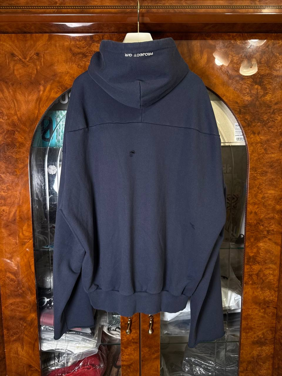 Project G/R PGR STATE Reworked Sport Navy Hoodie, миниатюра 2