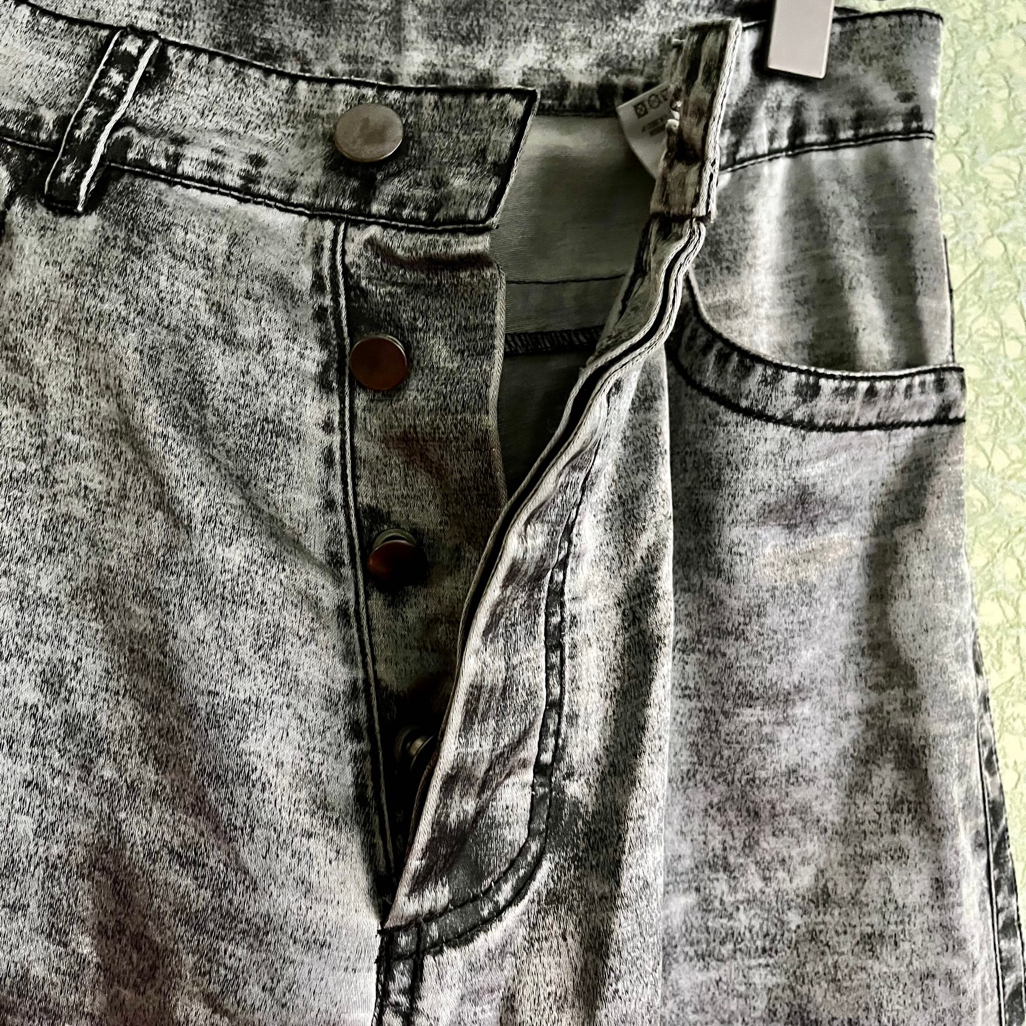 Ann Demeulemeester SS01 Silver 5-pocket pants, миниатюра 7