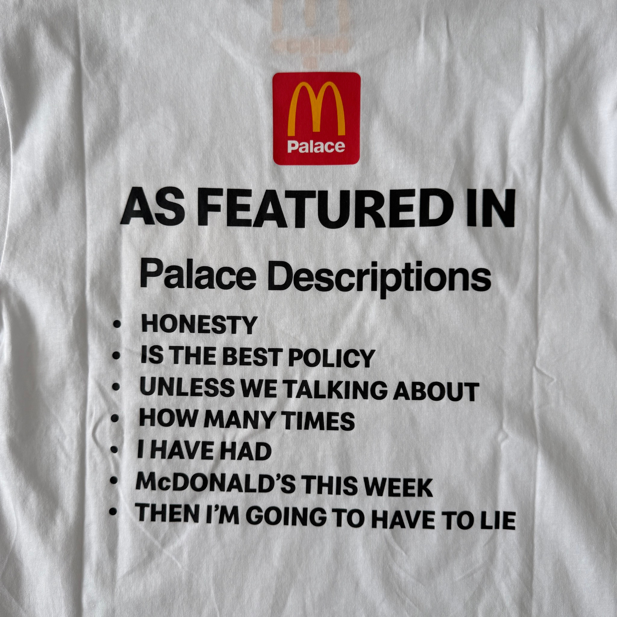 Palace x McDonalds Logo Tee, миниатюра 4