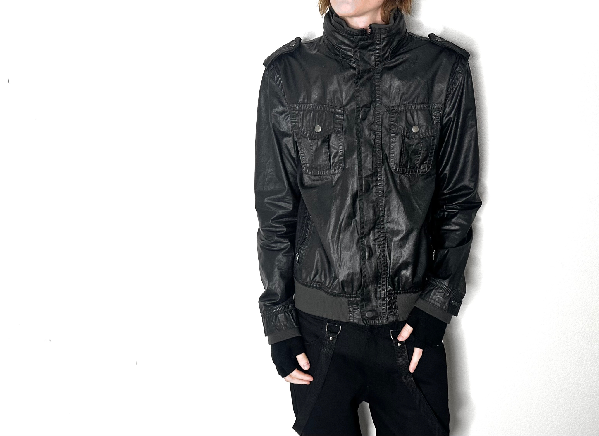 Levis Vintage waxed slim jacket, миниатюра 4