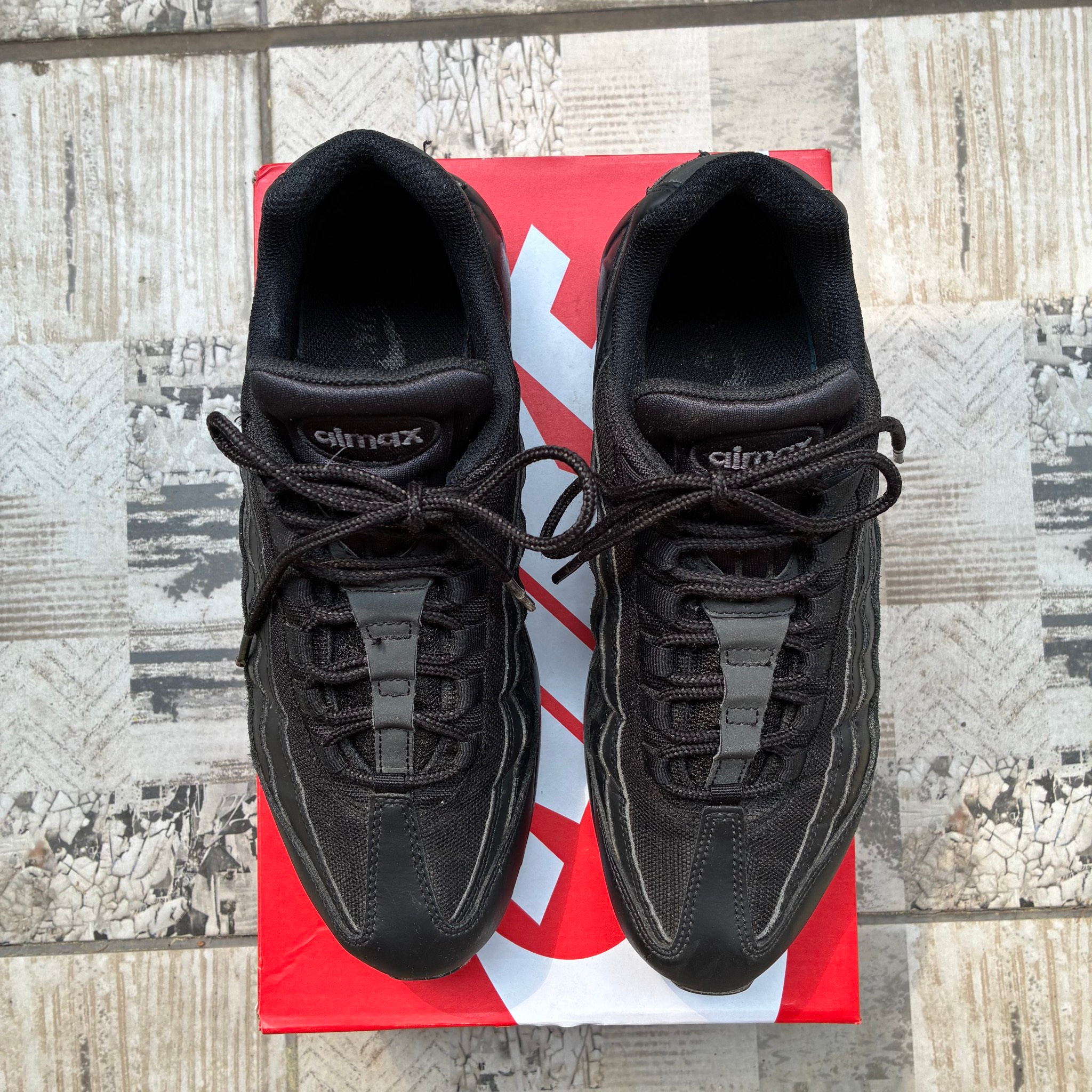Nike Air Max 95 Essential OG Triple Black, миниатюра 3