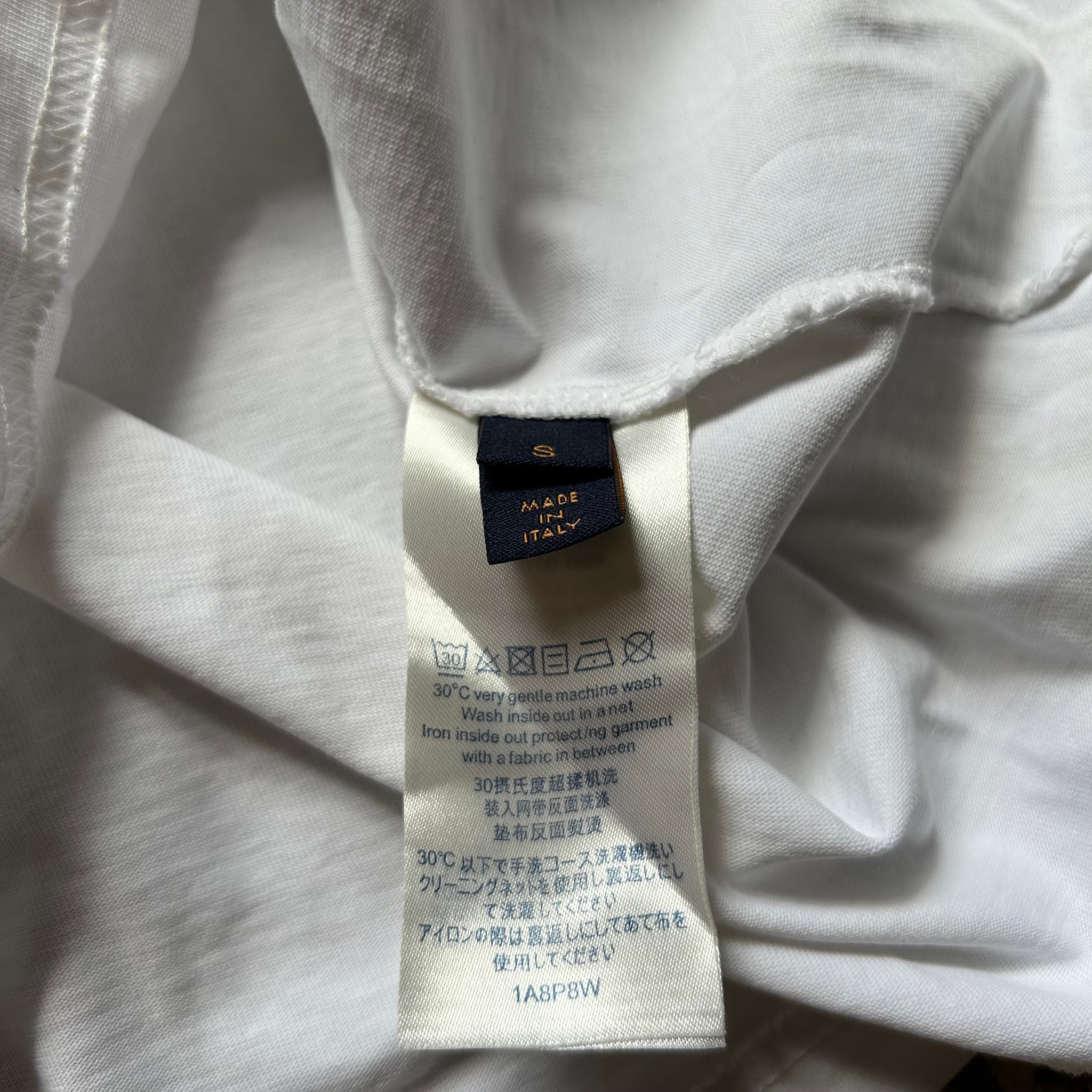 Louis Vuitton x Off White Floating LV Tee, миниатюра 5
