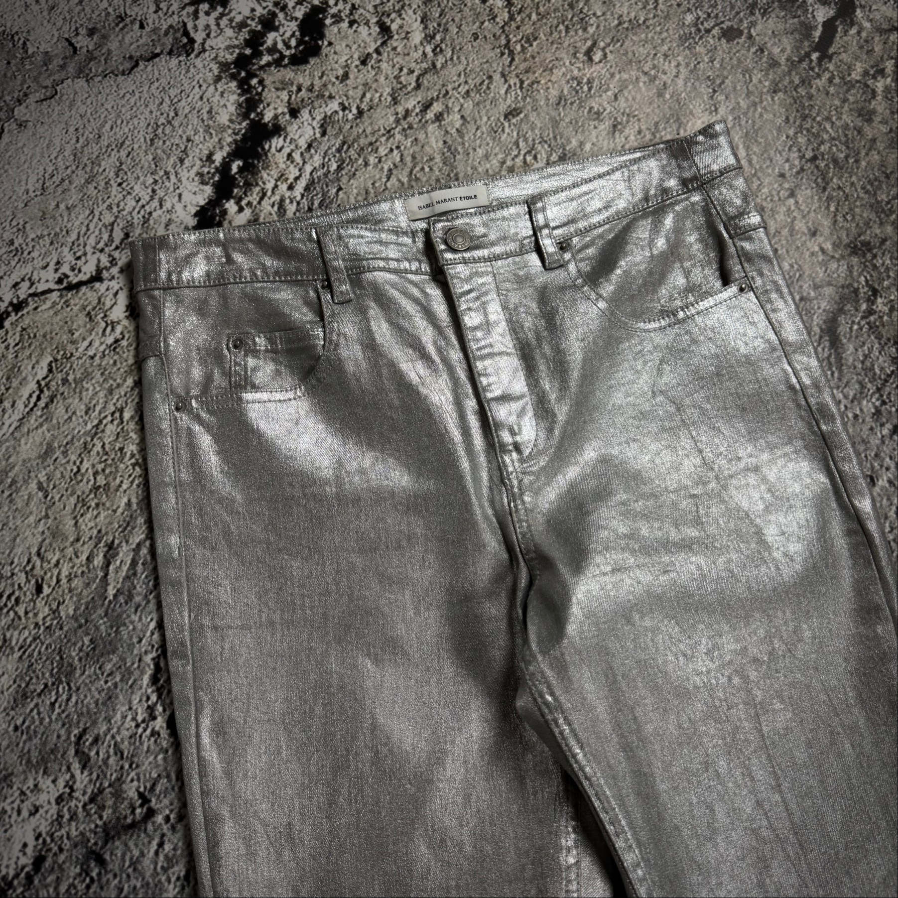 Isabel Marant Étoile Silver Jeans, миниатюра 6