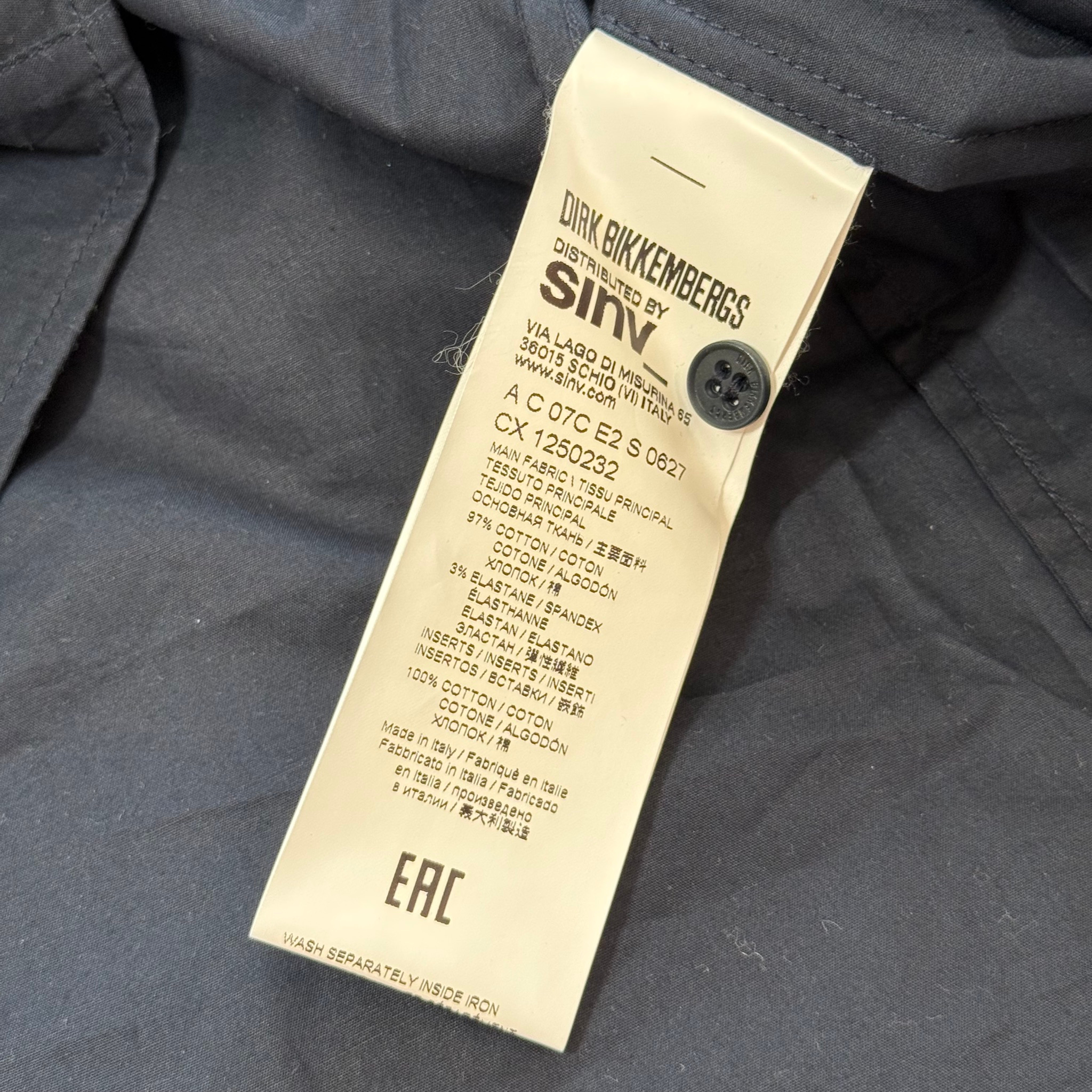Dirk Bikkembergs Monogram Shirt, миниатюра 9