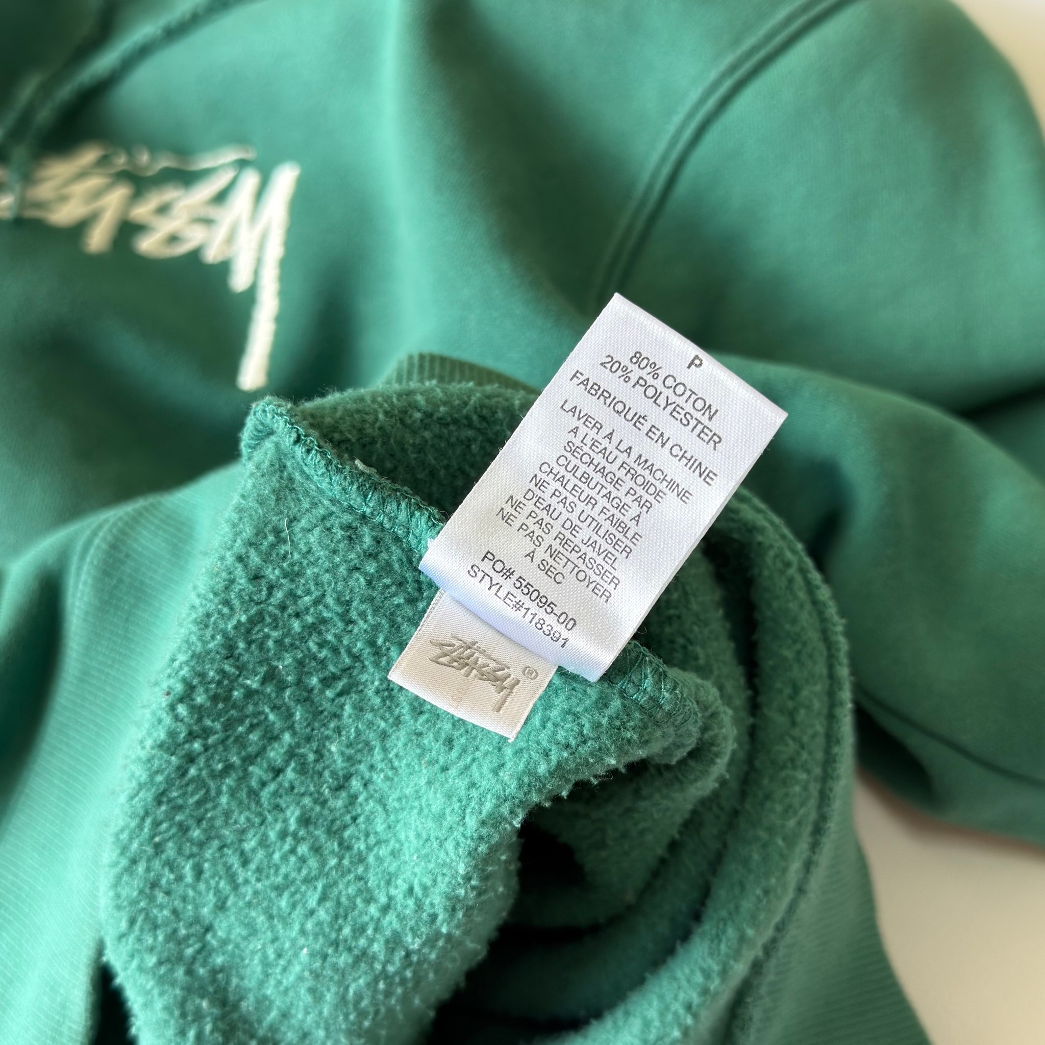 Stüssy Central Logo Hoodie, миниатюра 5