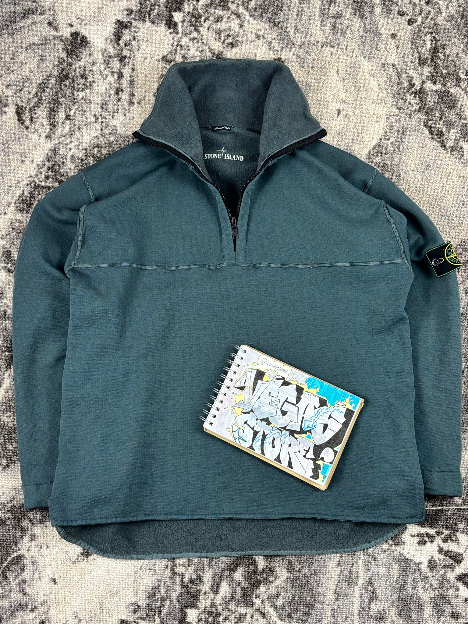 Stone Island 1/4 zip 97AW, миниатюра 1