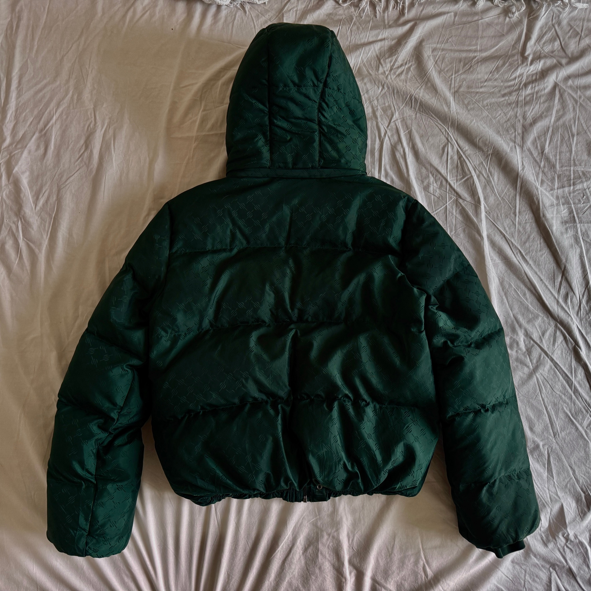 Daily Paper Rosin Green Monogram Short Puffer Jacket, миниатюра 2