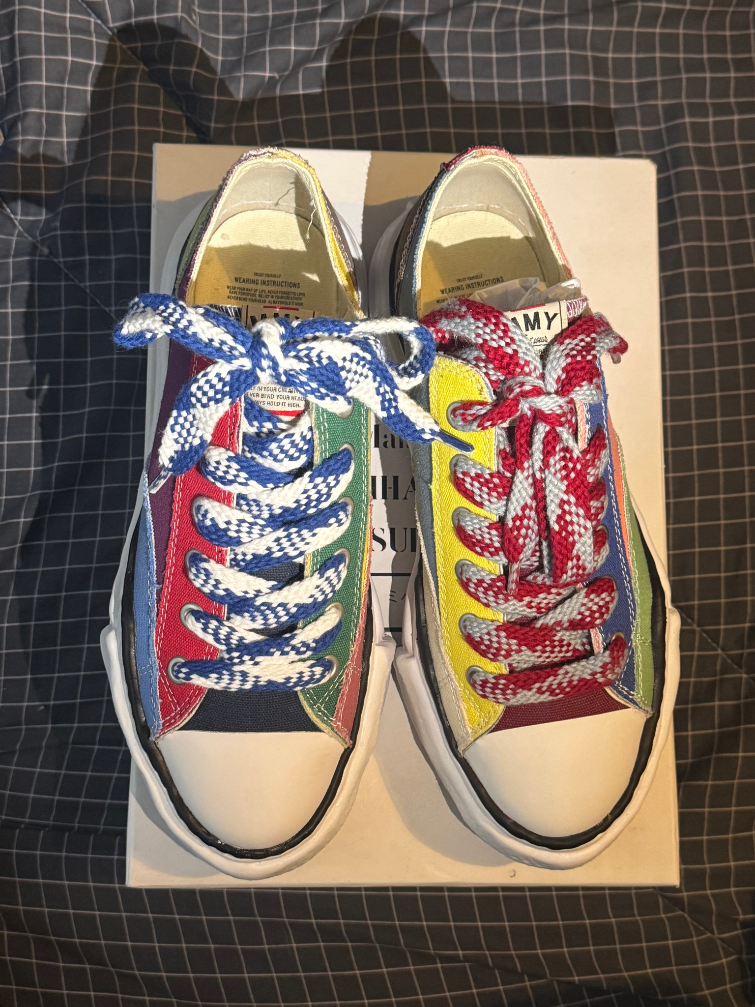 Maison Mihara Yasuhiro  Original Sole Low-Top Sneakers, миниатюра 3
