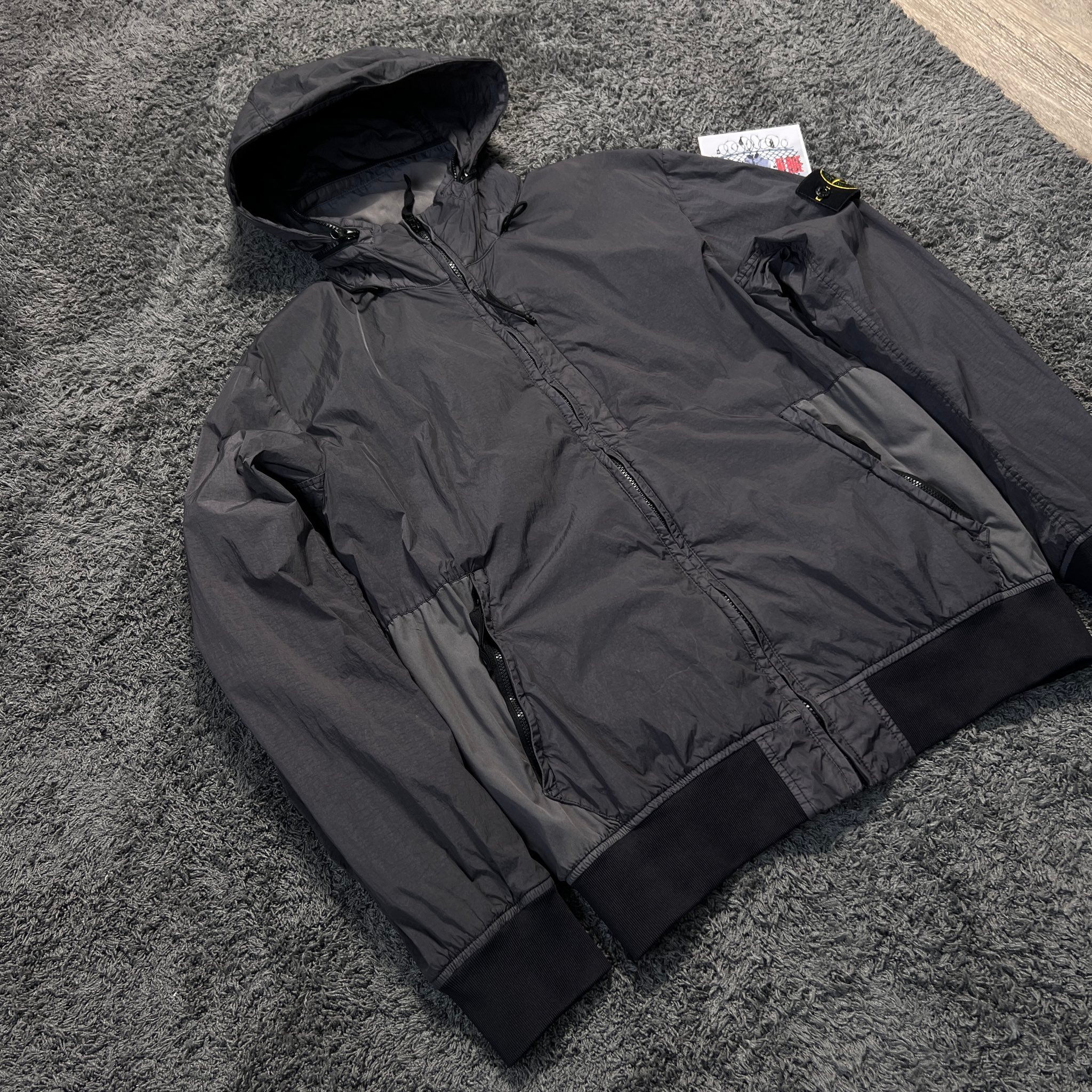 Stone Island GARMENT DYED CRINKLE REPS NY Jacket, миниатюра 3