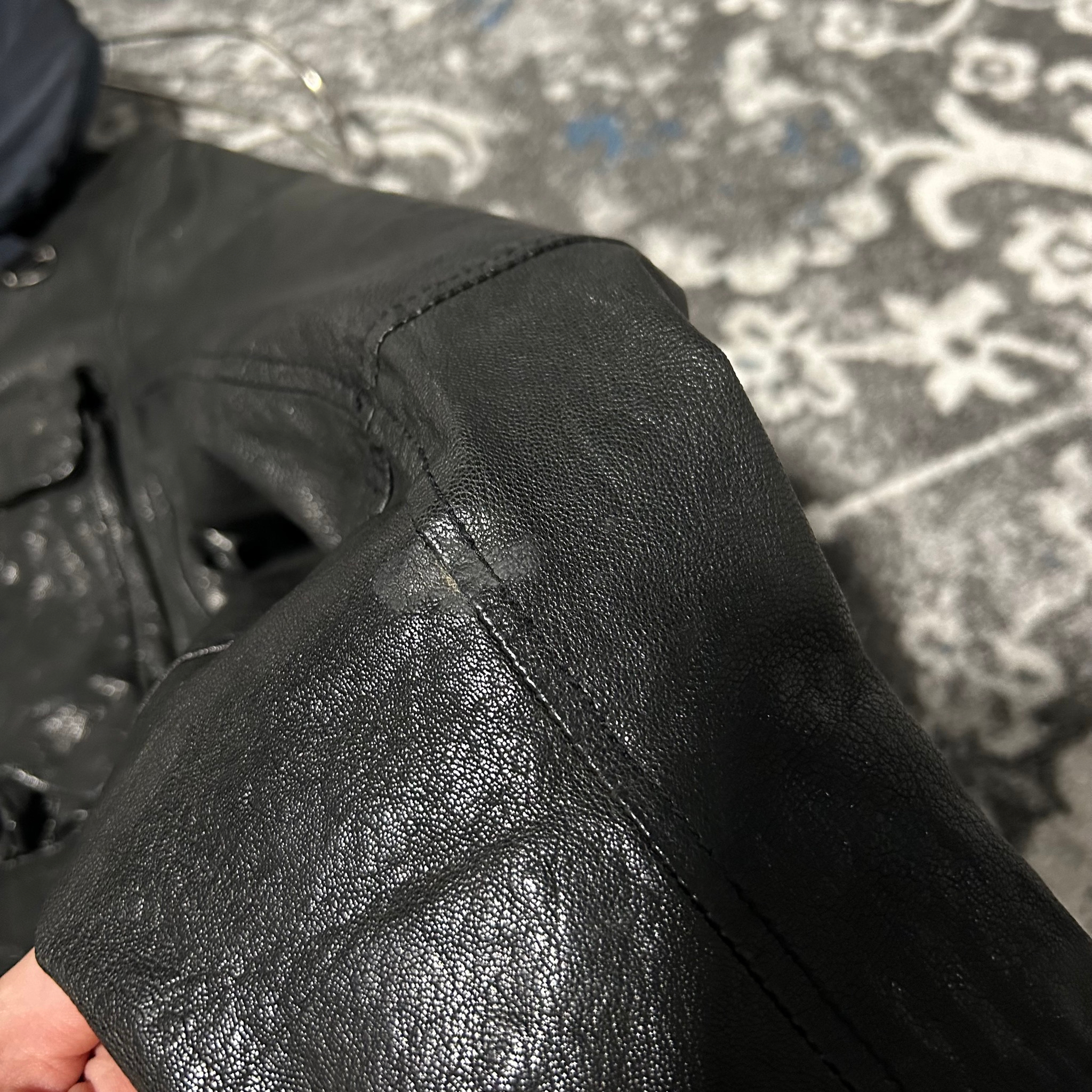 C.P. Company Leather Goggle Jacket Black, миниатюра 10
