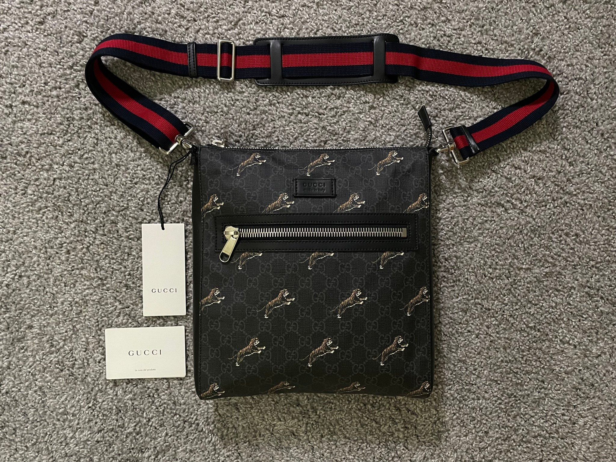 Gucci Gg supreme tiger, миниатюра 1