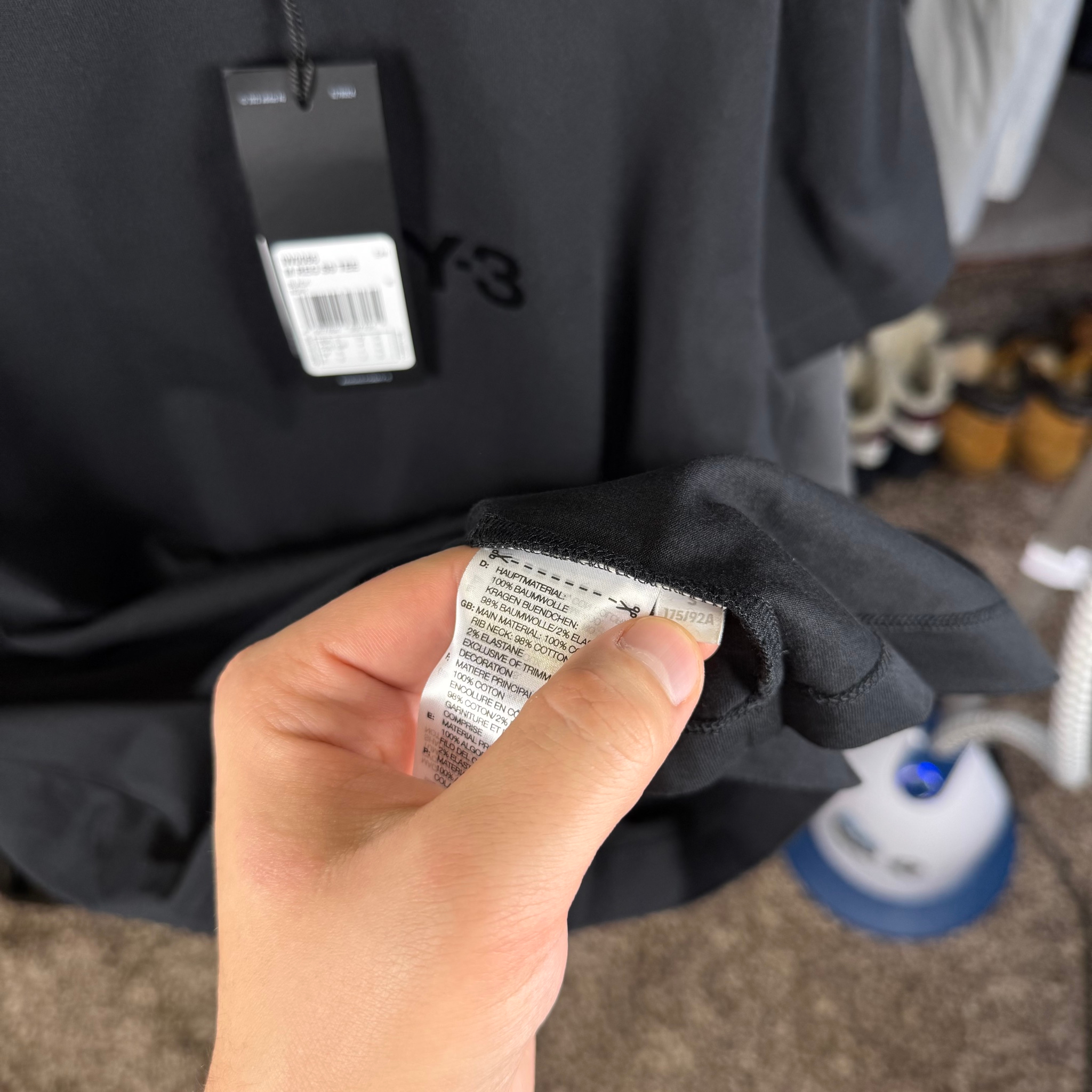 Y-3 Logo Tee, миниатюра 5