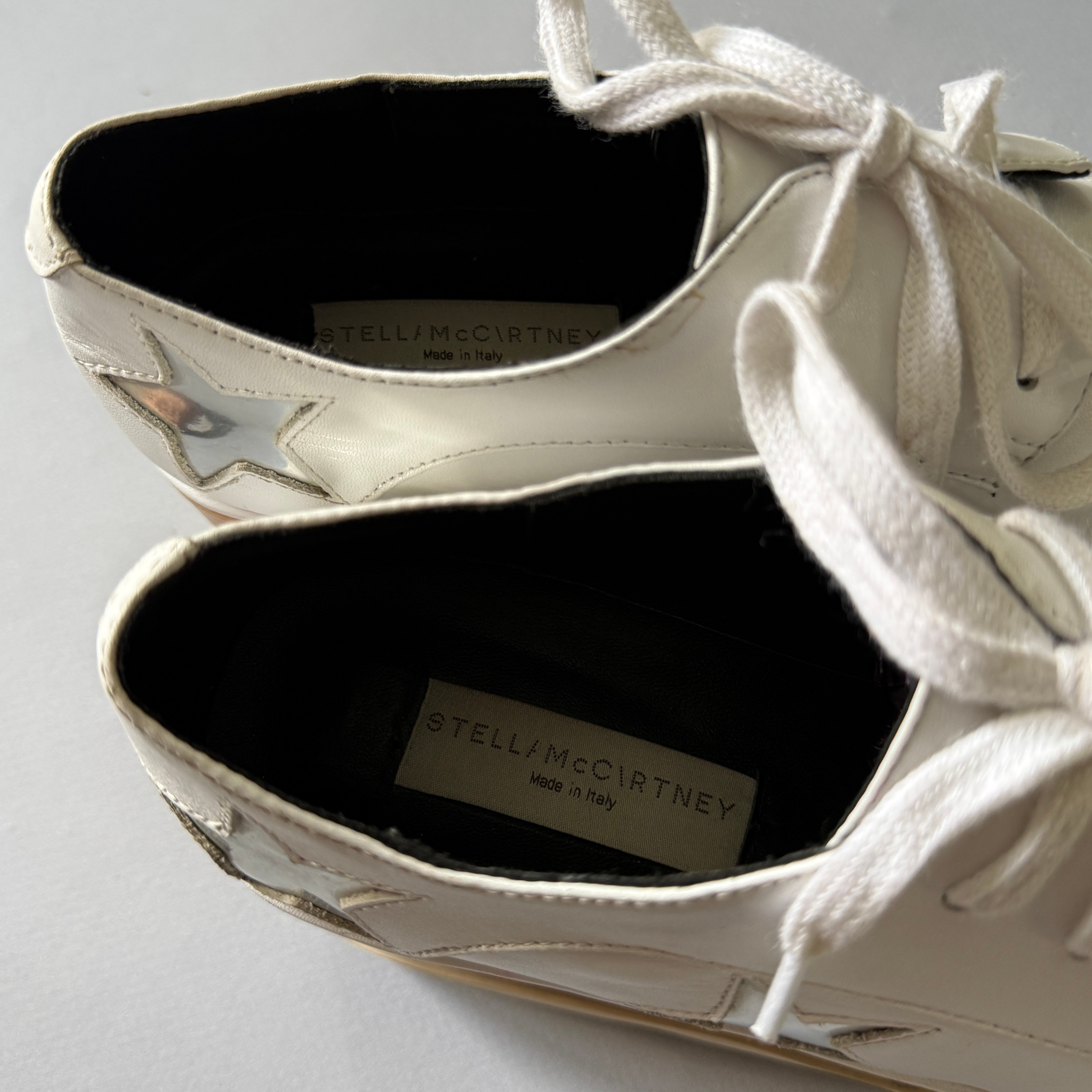 Stella McCartney Elyse Vegan Leather Platform Lace Ups, миниатюра 5