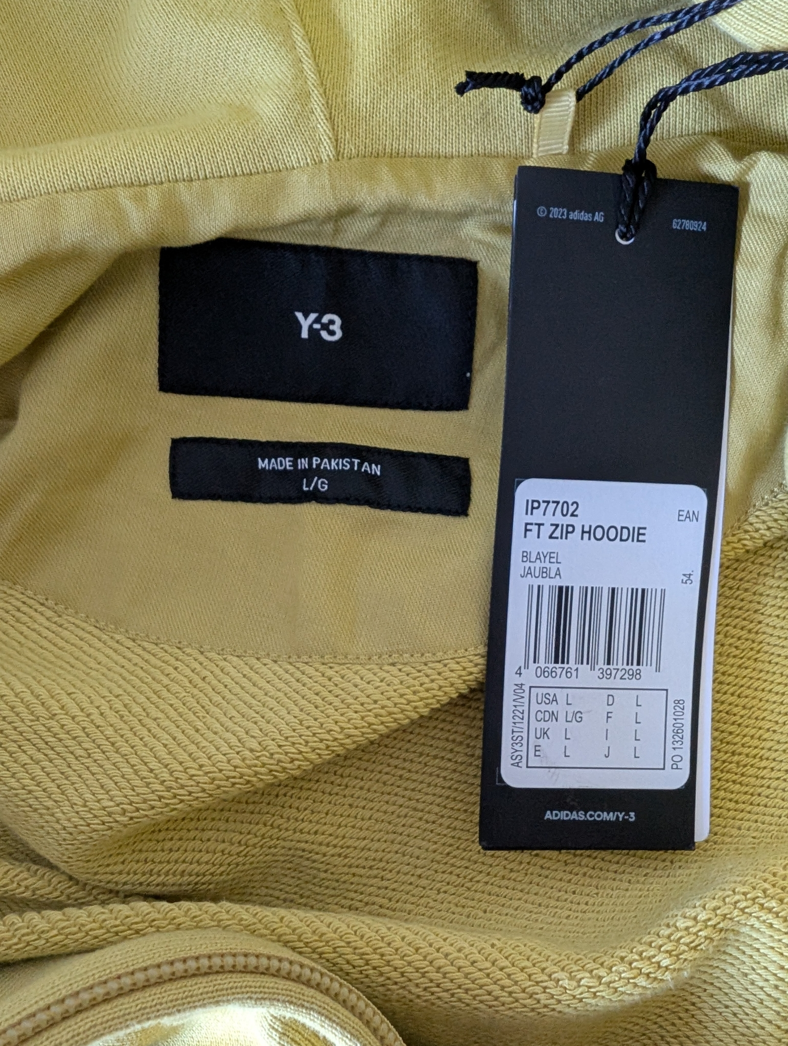 Y-3 x Yohji Yamamoto Худи, миниатюра 7