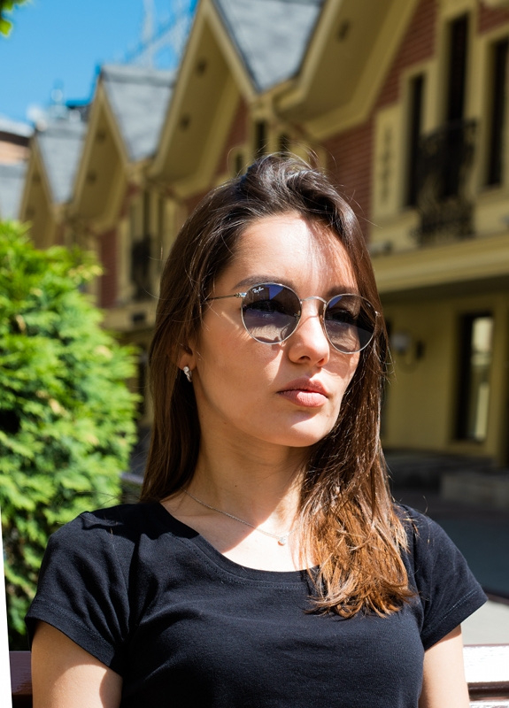 Ray-Ban RB3447 Round Metal, миниатюра 8