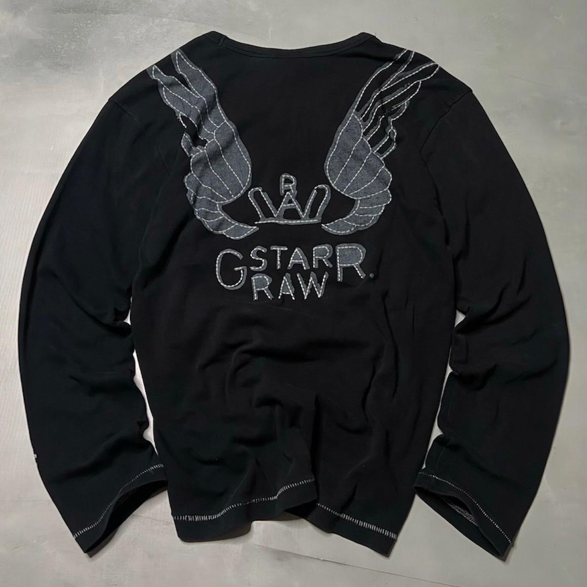 G Star Raw wings longsleeve, миниатюра 1