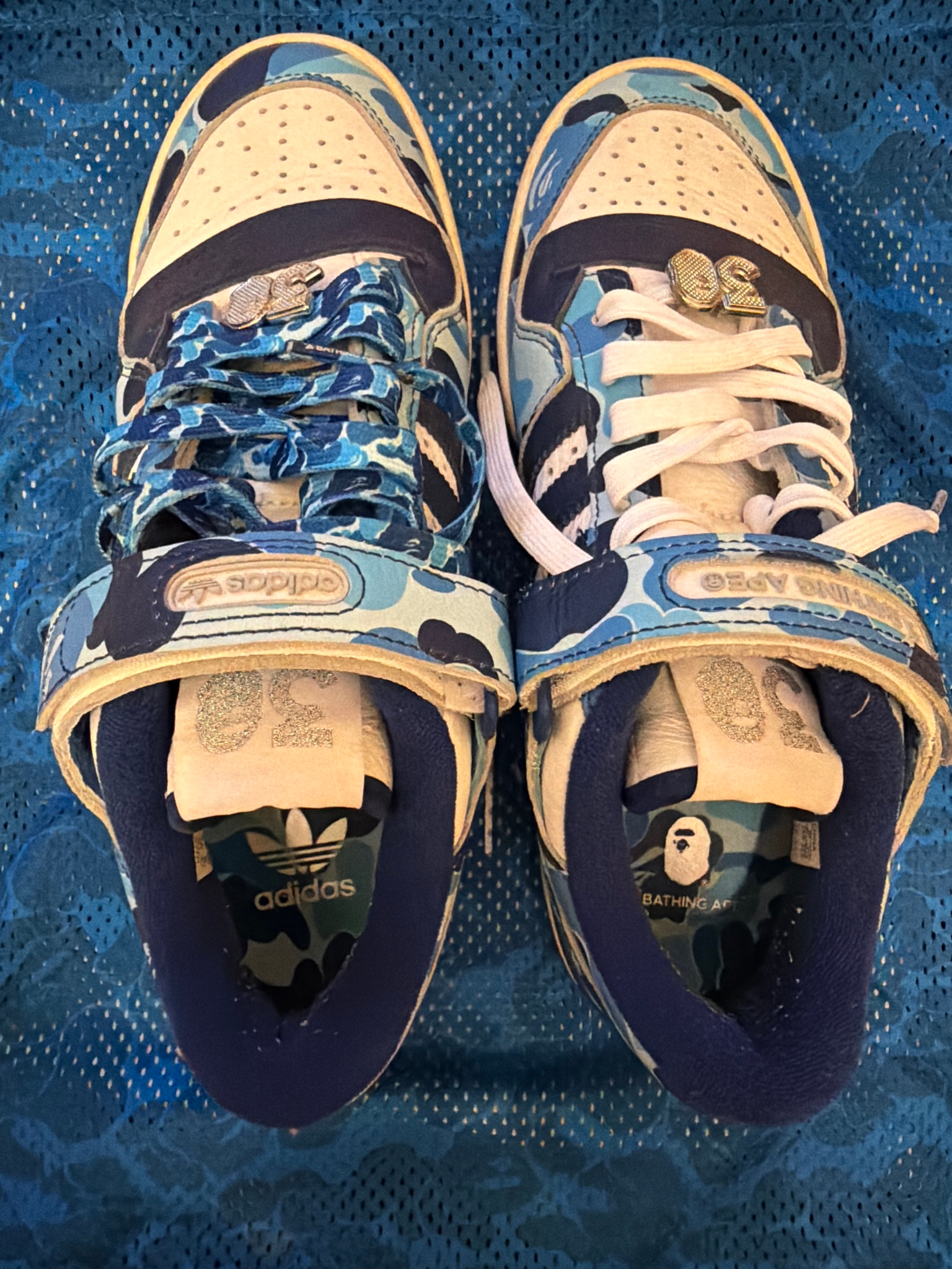 A Bathing Ape x adidas FORUM 84 Low, миниатюра 3