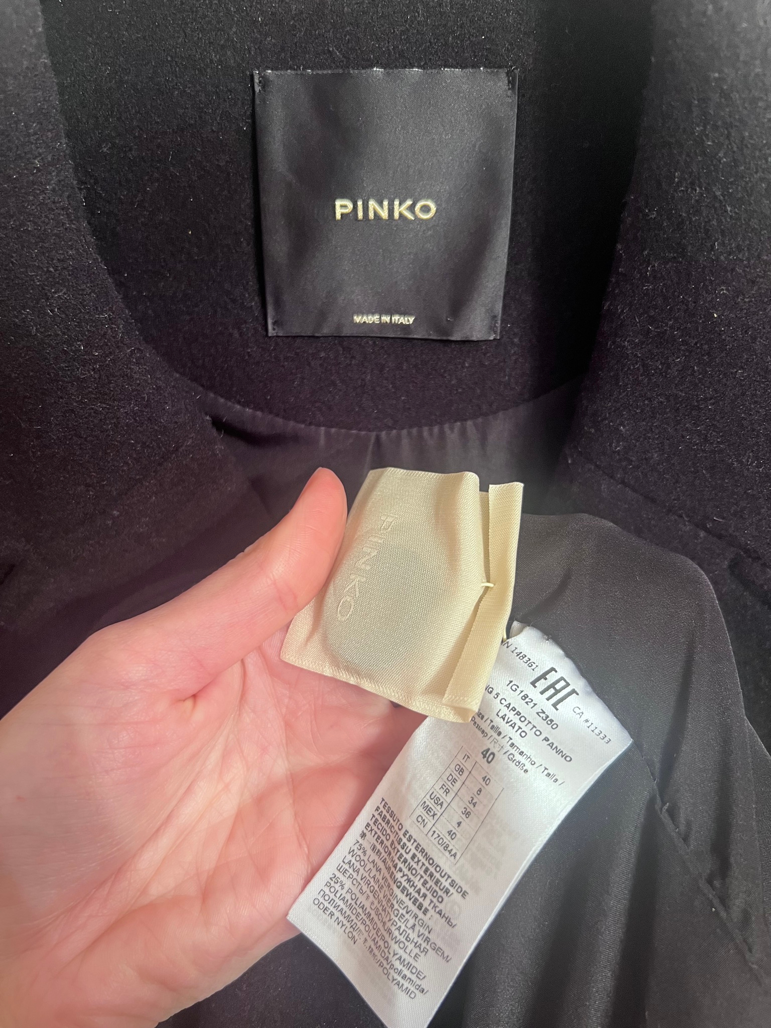 Pinko Пальто, миниатюра 3