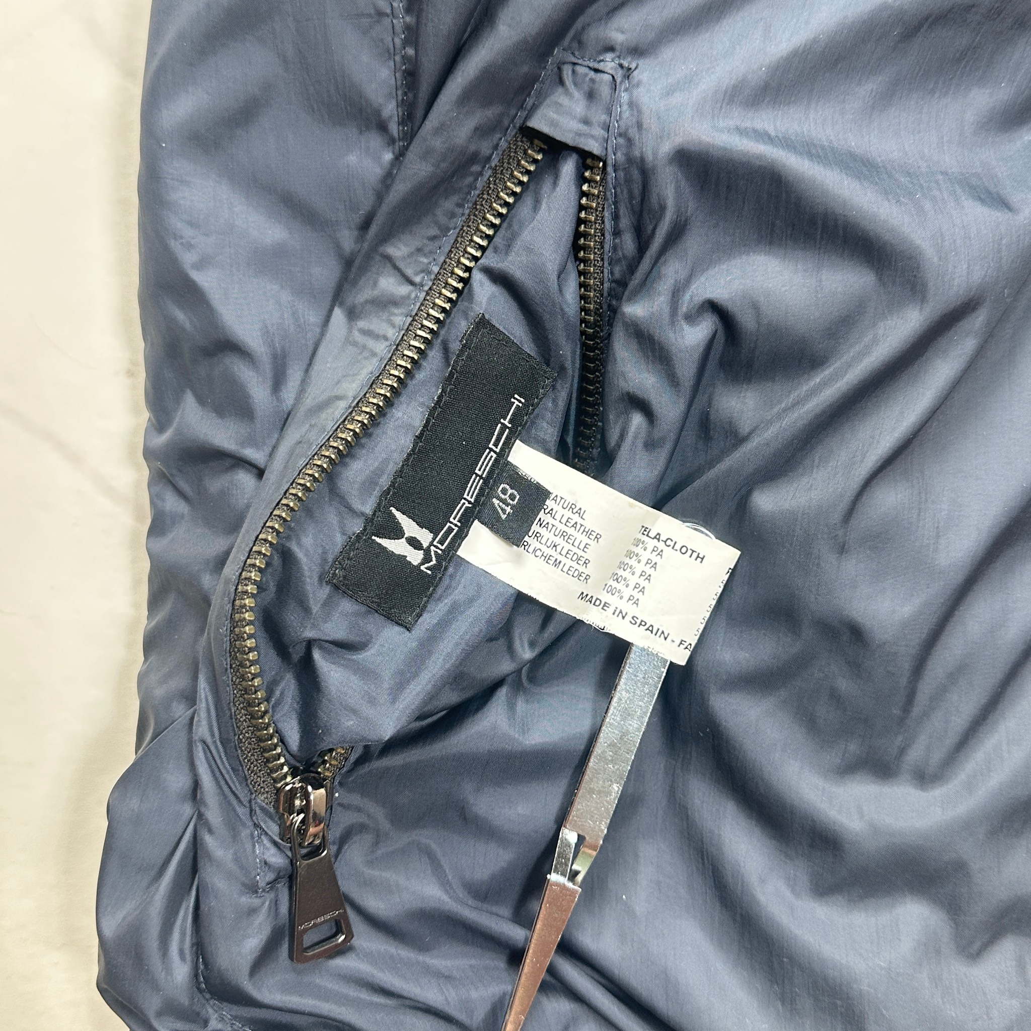 Moreschi Reversible leather jacket, миниатюра 14