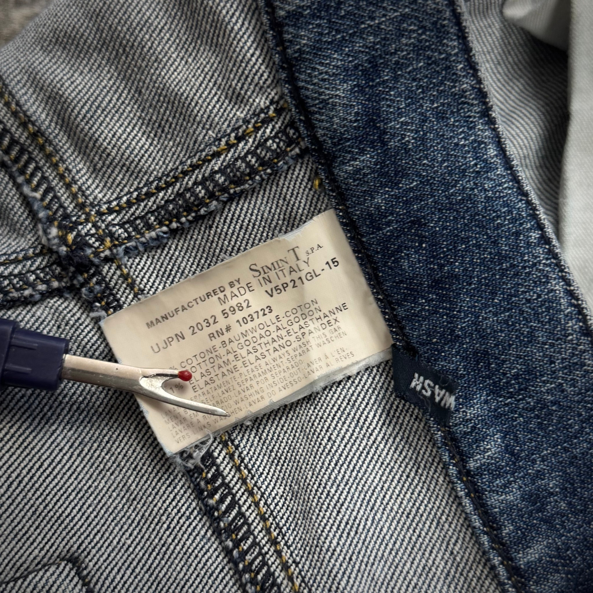 Armani Vintage Painted Jeans, миниатюра 4