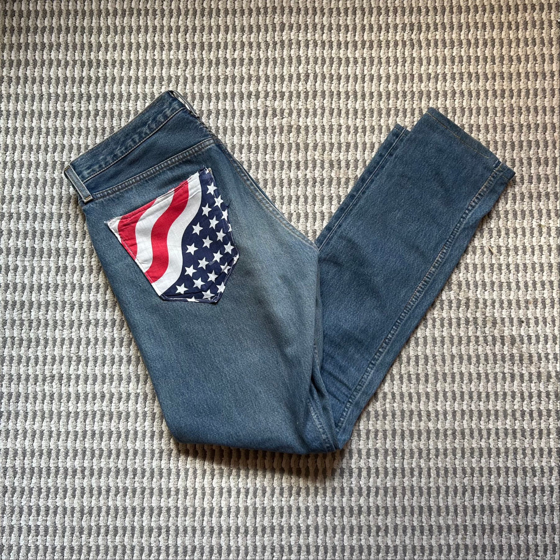 Levi's 501 American Flag Archive Vintage 1995, миниатюра 3