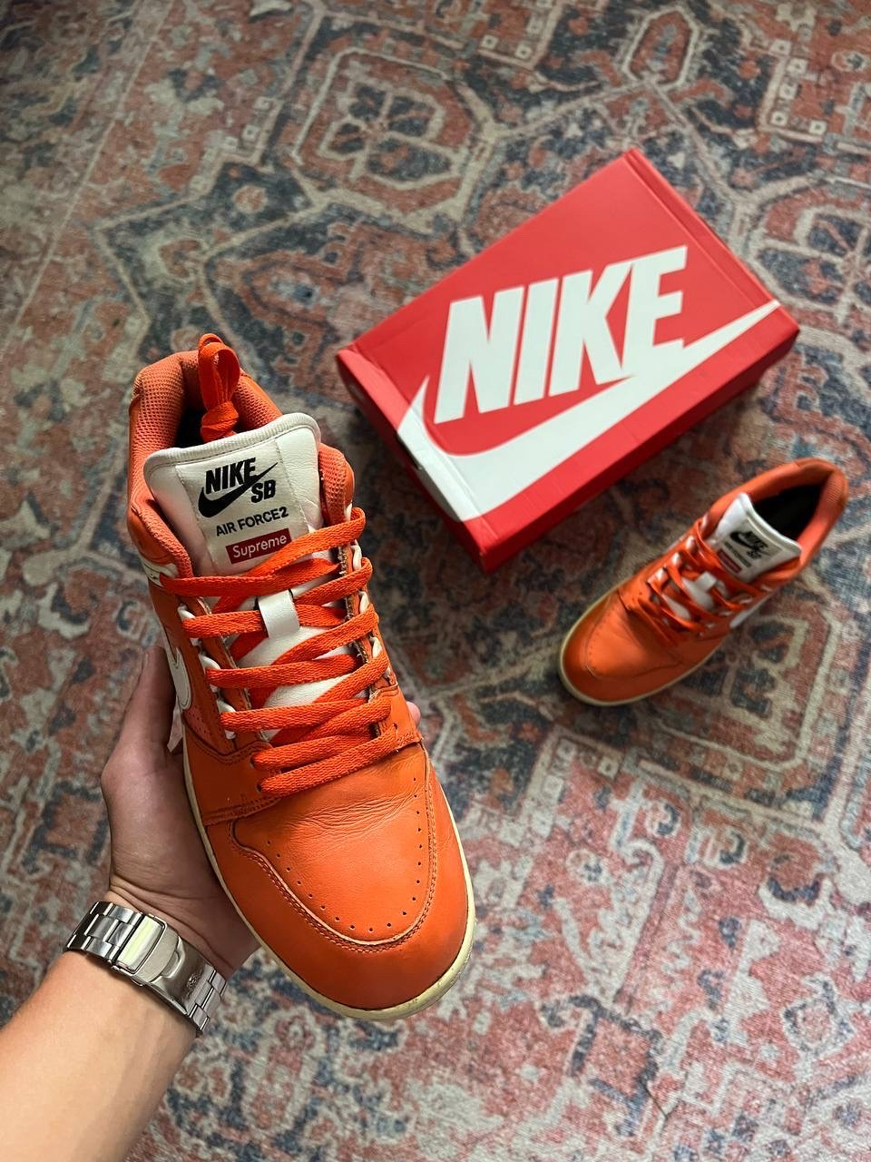 Nike x Supreme SB Air Force 1, миниатюра 3