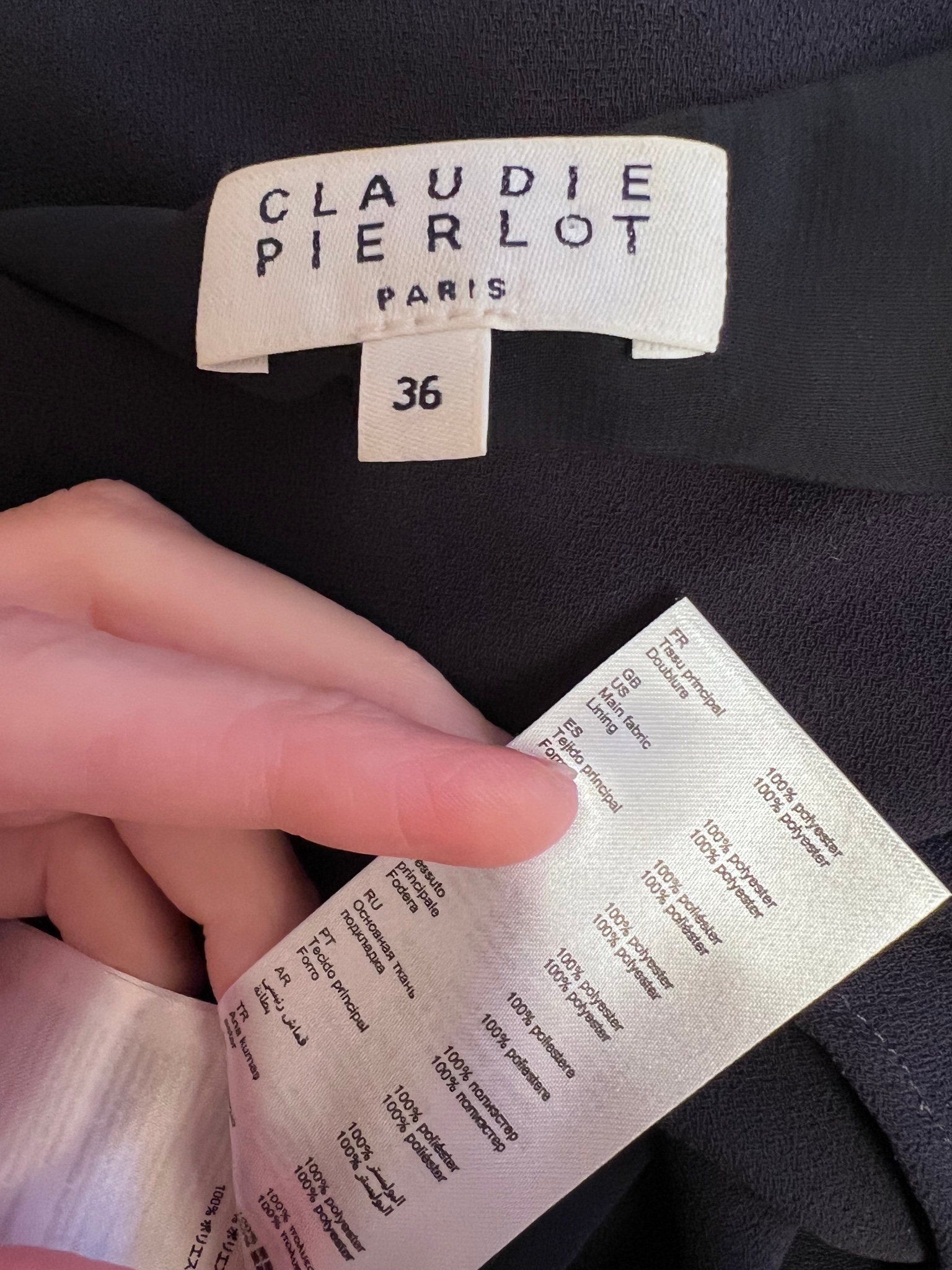 Claudie Pierlot Платье, миниатюра 3
