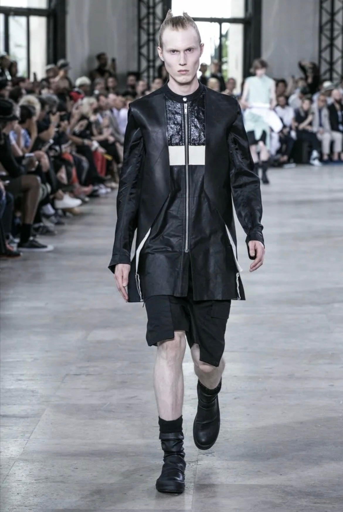 Rick Owens E16 Cyclops Black Sock Ramones, миниатюра 13