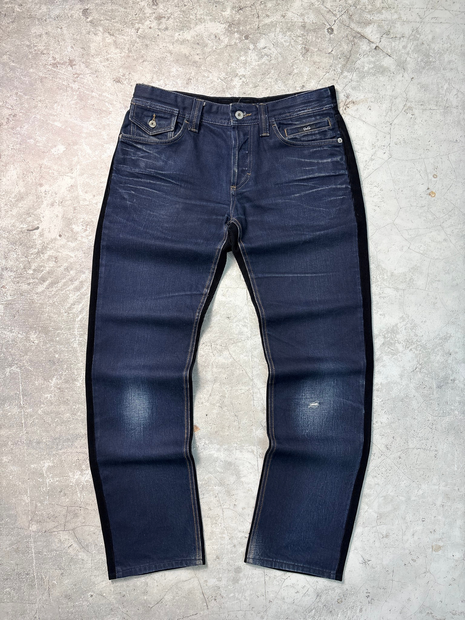 Dolce & Gabbana Hybrid Jeans Corduroy/Denim, миниатюра 8