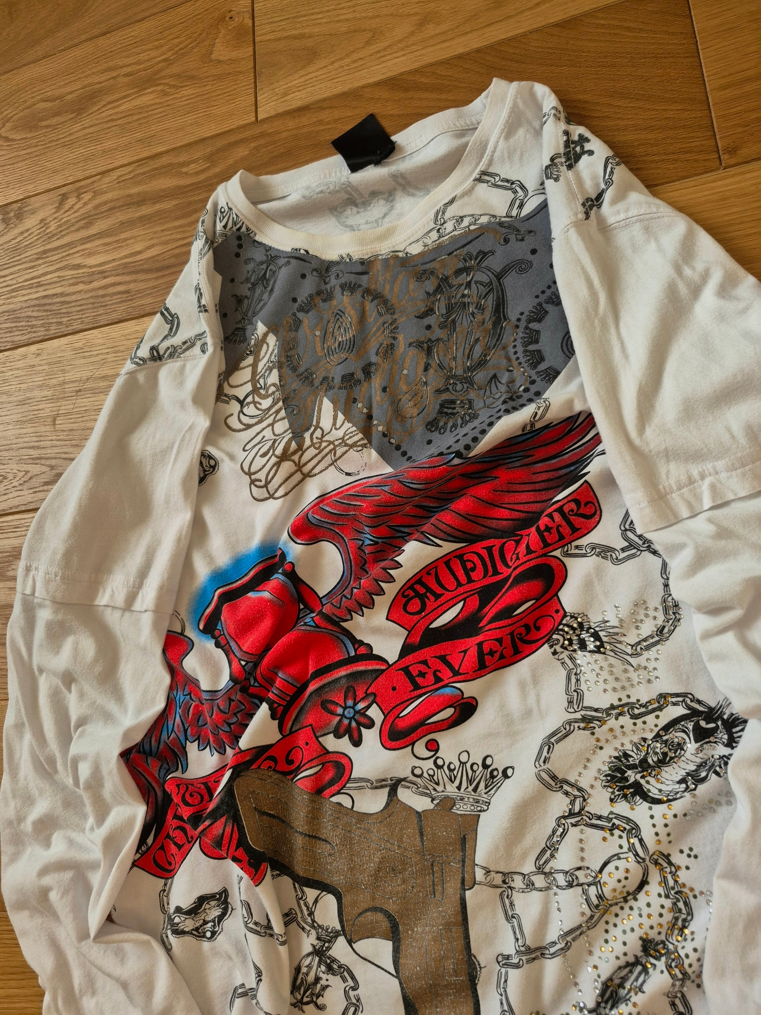 Christian Audiger Ed Hardy archive Longsleeve Лонгслив, миниатюра 3