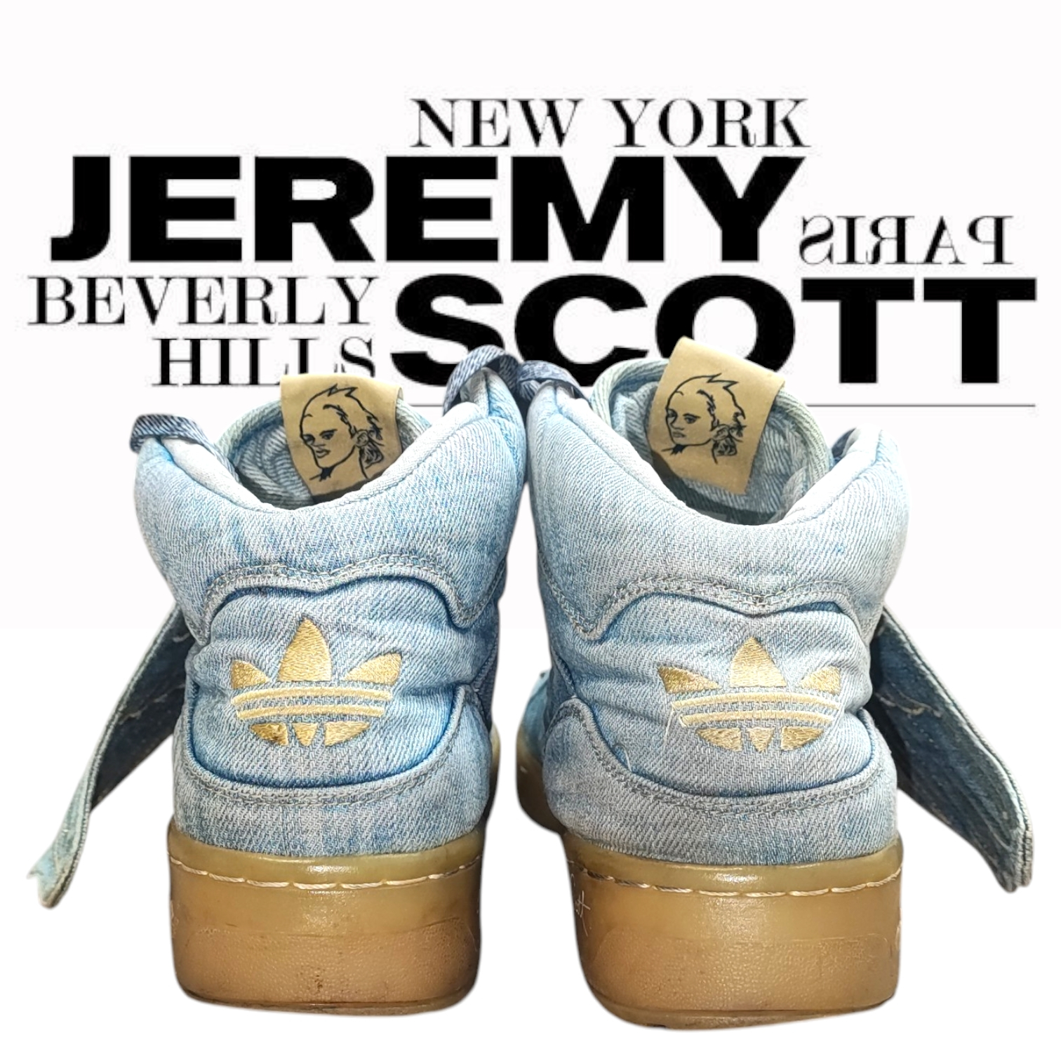 Adidas x Jeremy Scott Wings 1.0 Denim, миниатюра 2