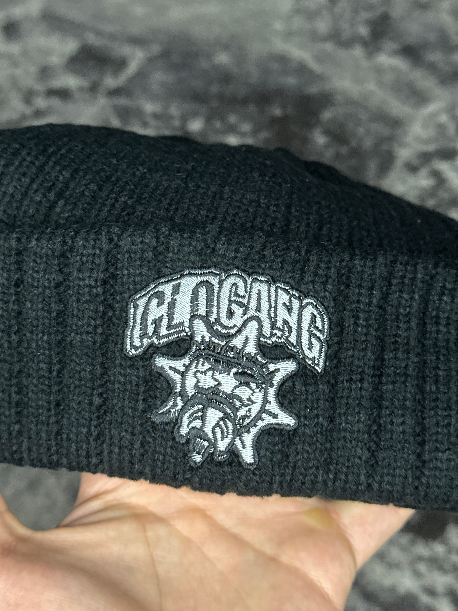 Glo Gang Glo Sun Logo Beanie Black, миниатюра 2