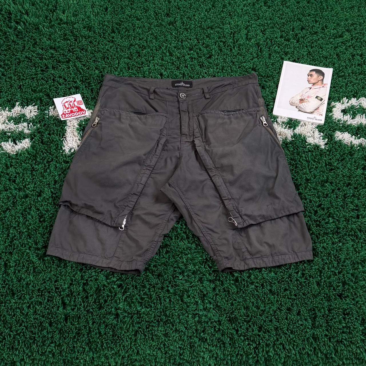 Stone Island Shadow Project Convert Cargo Shorts, миниатюра 1