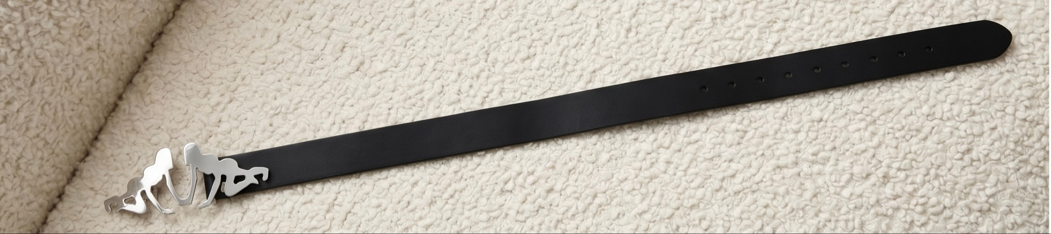 mowalola 24ss Thome Logo Belt, миниатюра 4
