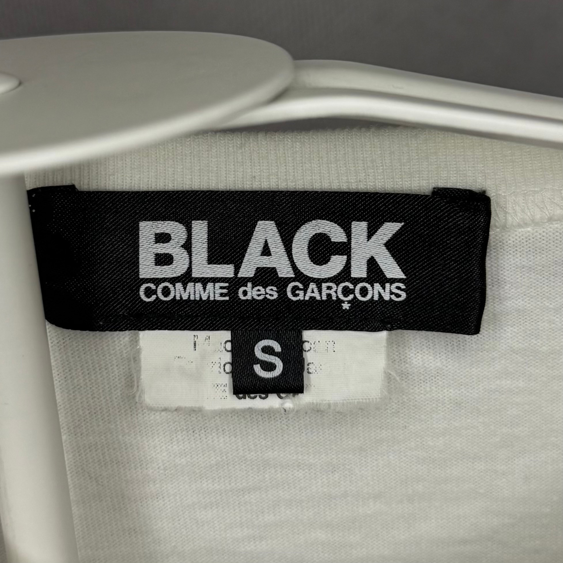 Comme des Garçons Black Футболка белая, миниатюра 3