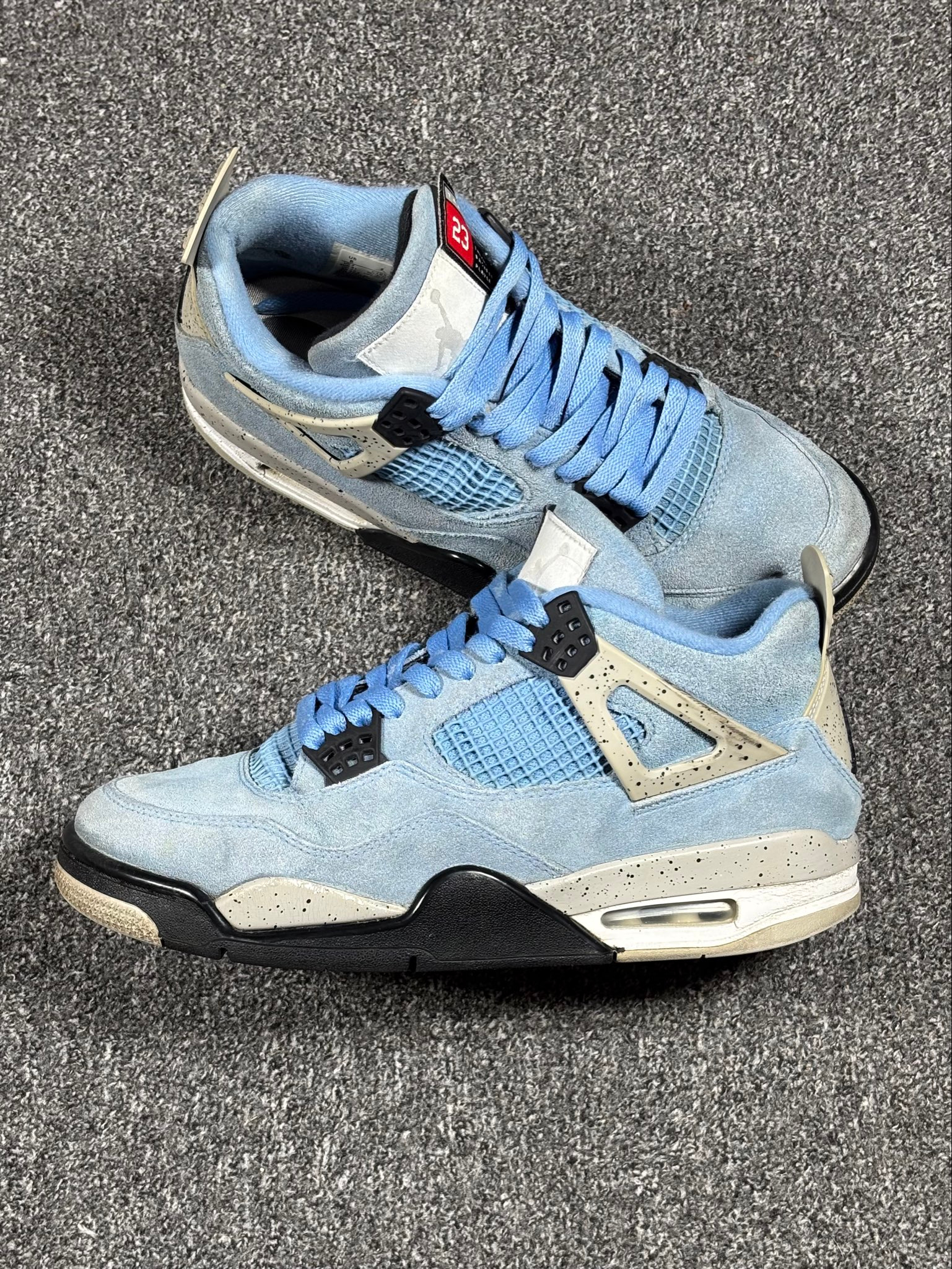 Nike Air Jordan 4 Retro University Blue, миниатюра 7