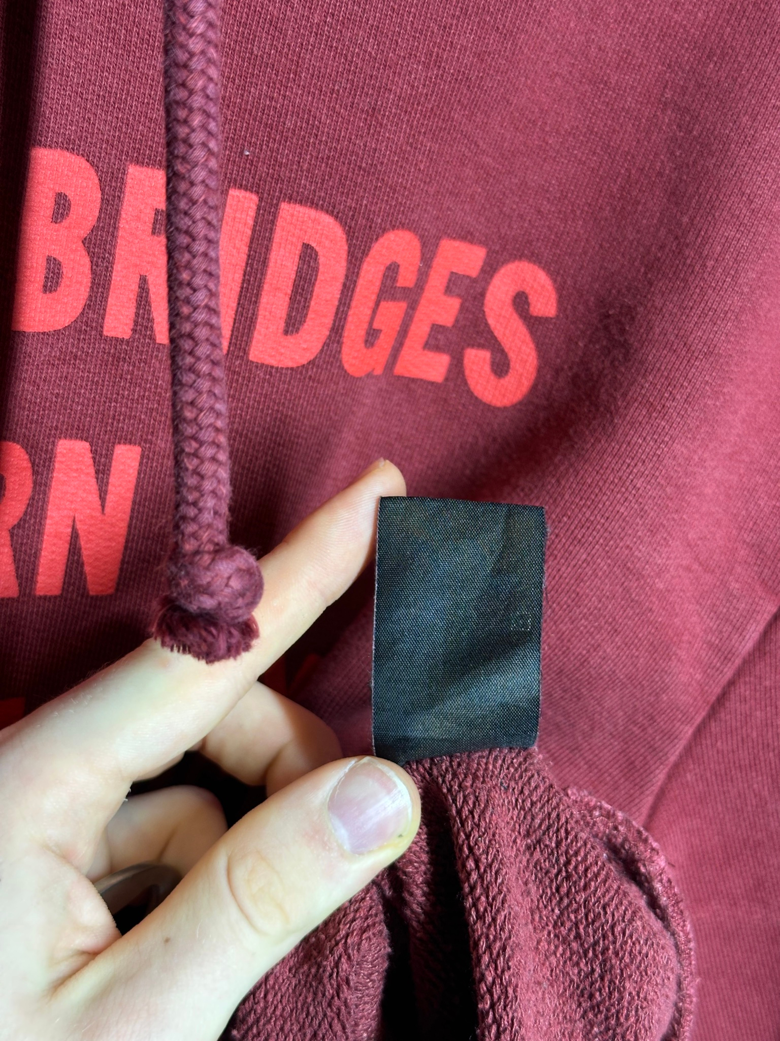 Vetements May the Bridges hoodie, миниатюра 8