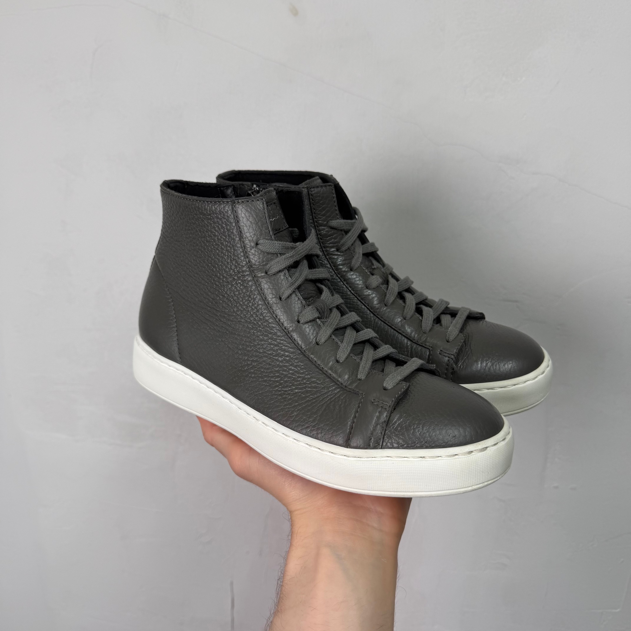 Santoni High Top Zip Sneakers, миниатюра 1