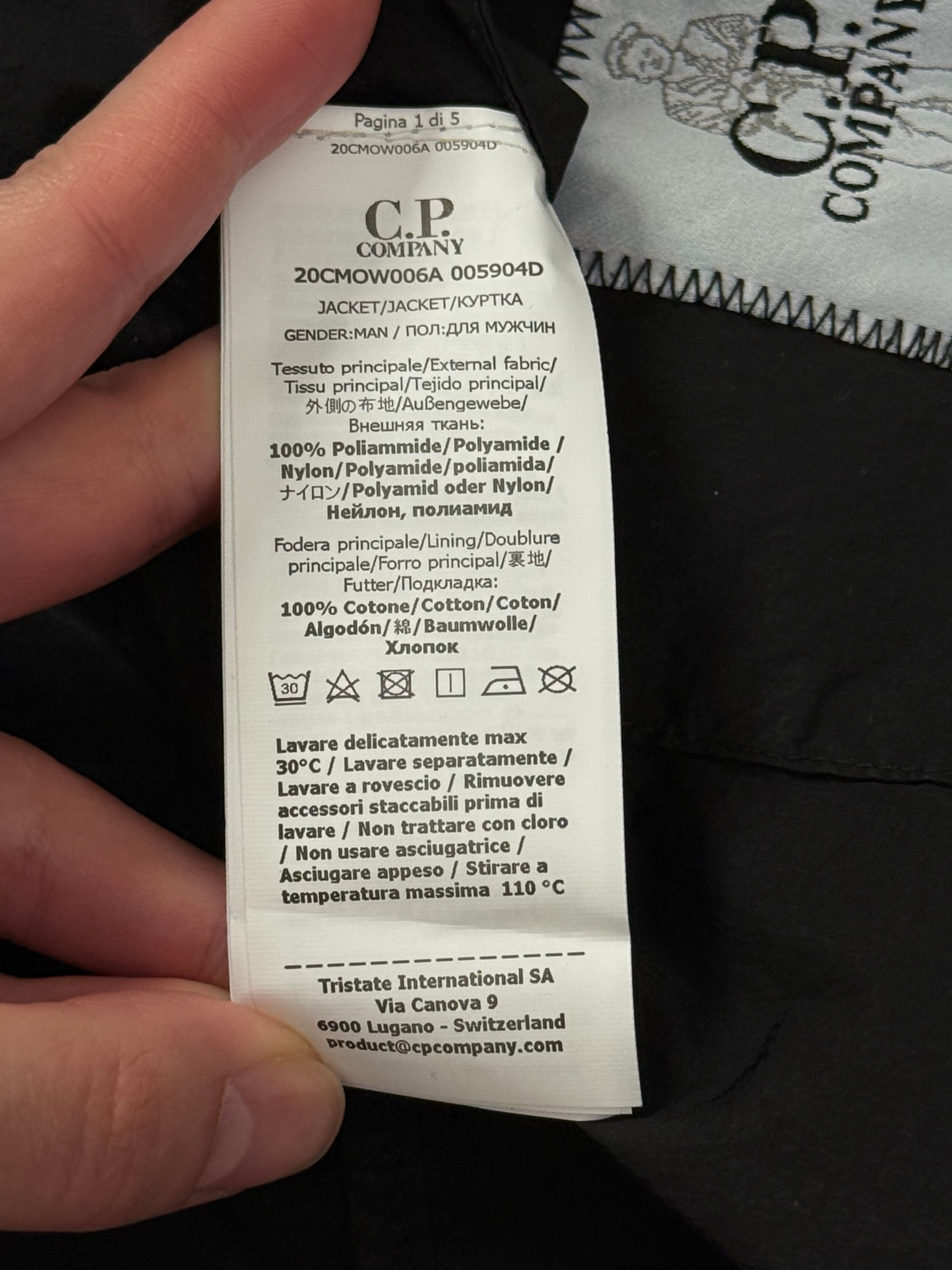 C.P. Company CHROME-R LENS JACKET, миниатюра 6