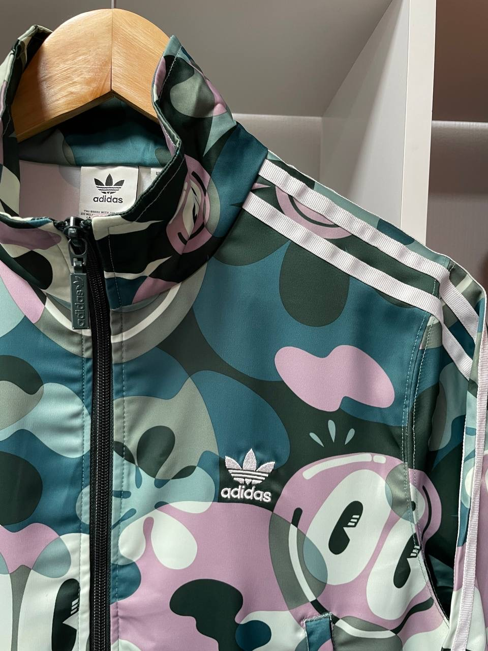 Adidas x Hattie Stewart Cropped Track Top, миниатюра 1