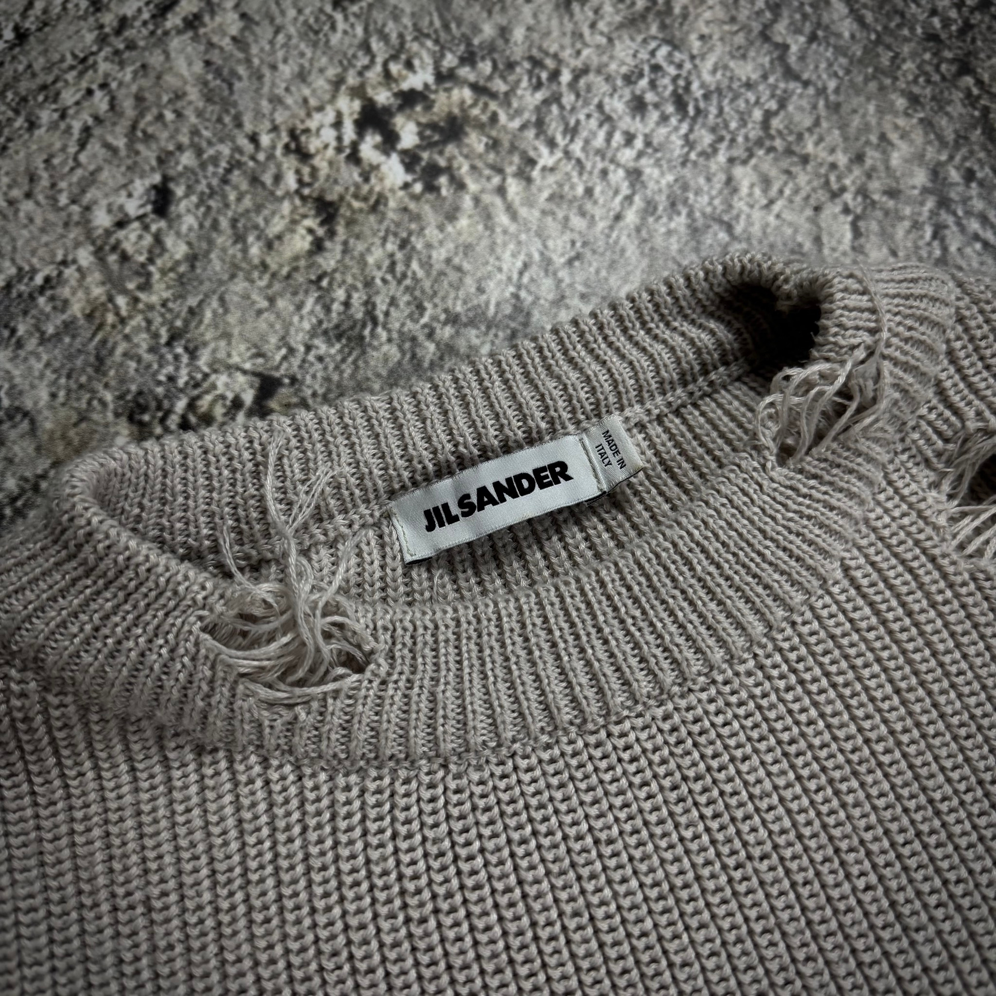 Jil Sander Distressed Sweater, миниатюра 7